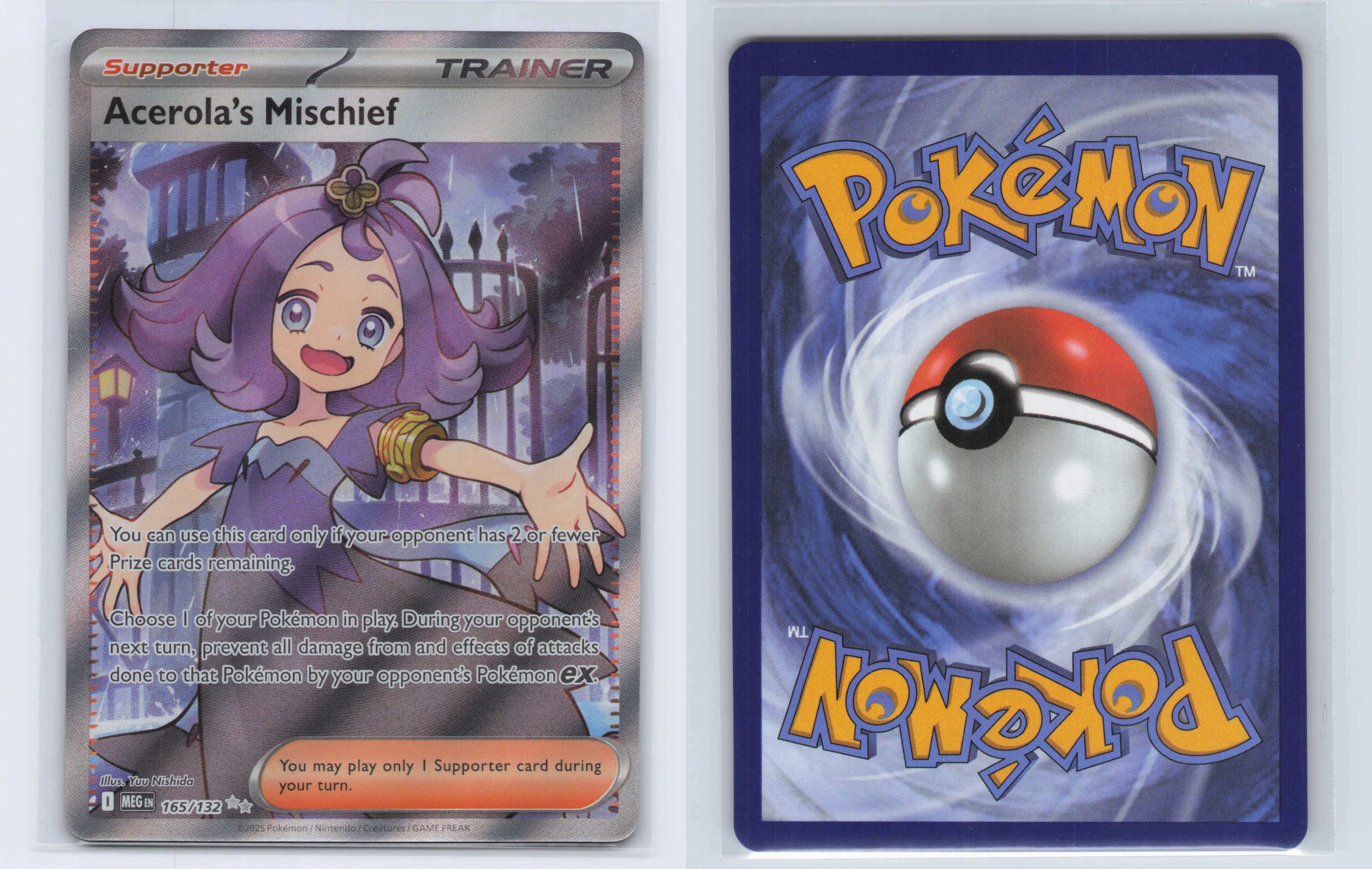 (#165/132) Acerola's Mischief [ME01: Mega Evolution]