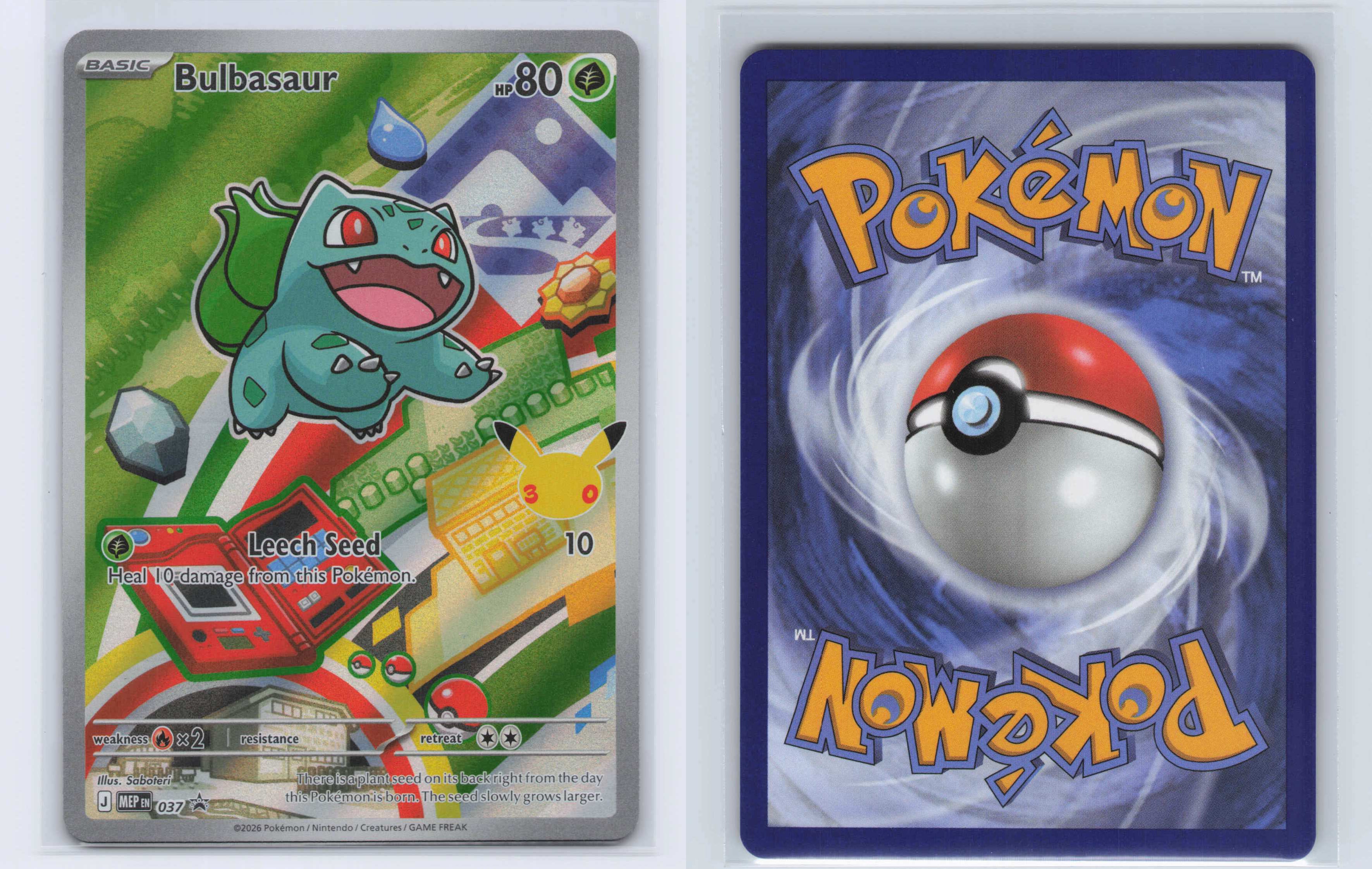 (#37) Bulbasaur [ME: Mega Evolution Promo]