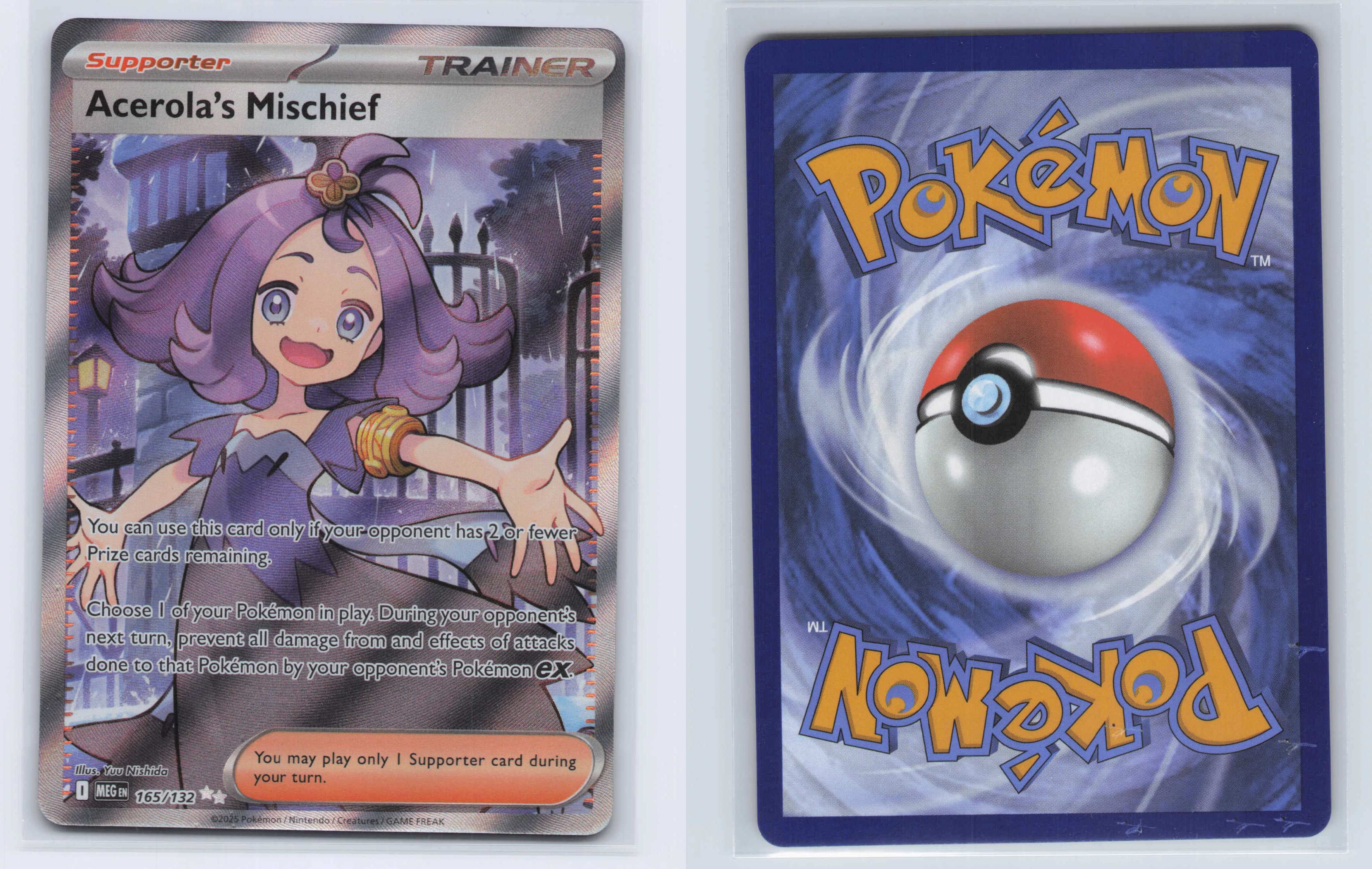 (#165/132) Acerola's Mischief [ME01: Mega Evolution]