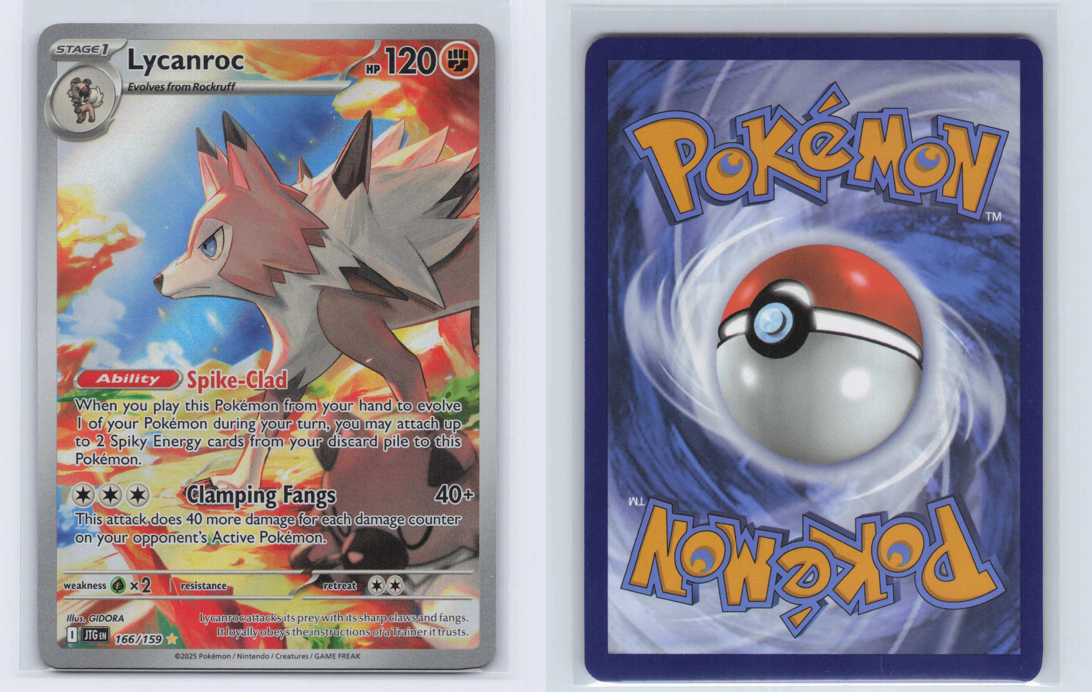 (#166/159) Lycanroc [SV09: Journey Together]