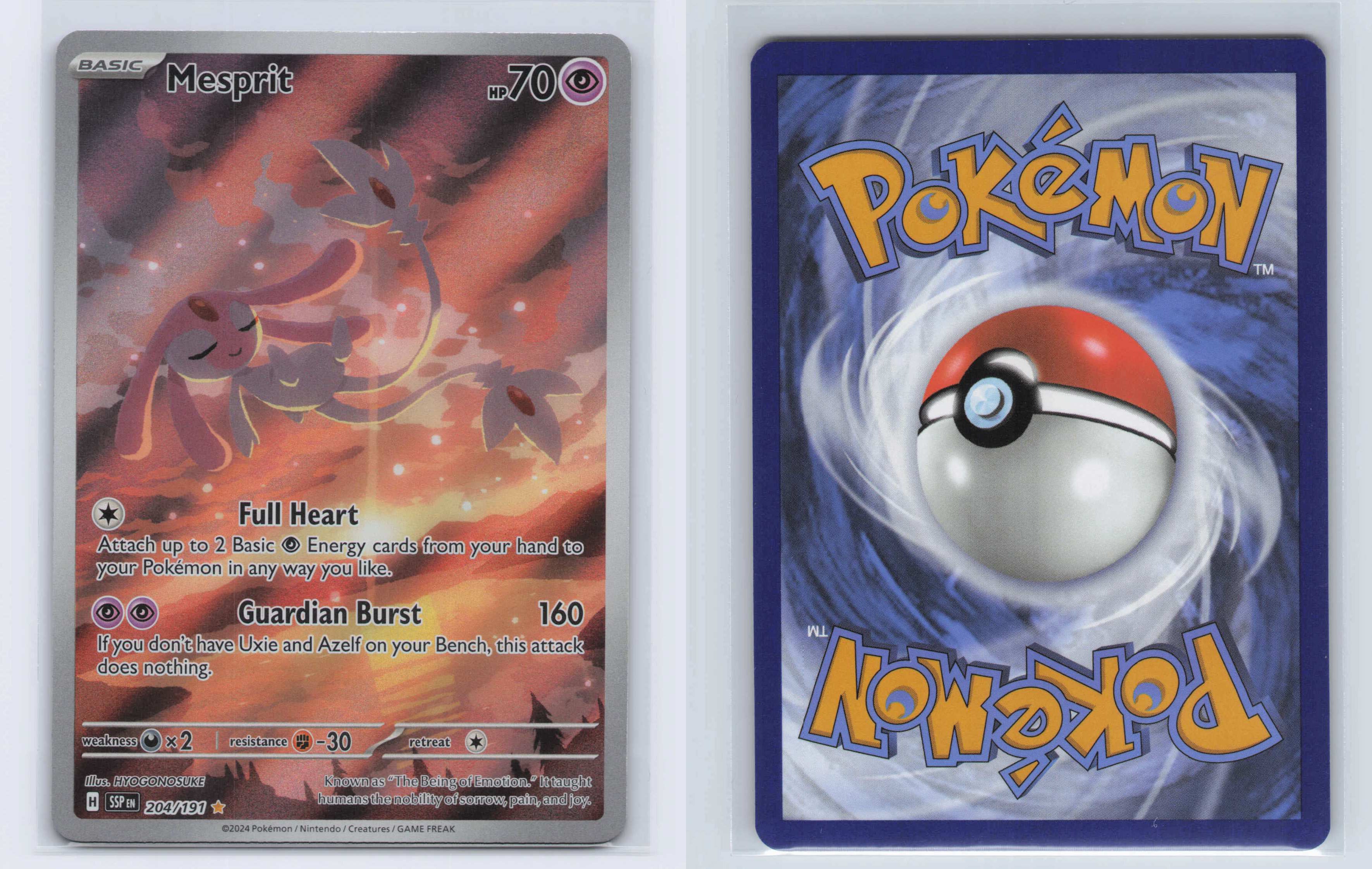 (#204/191) Mesprit - [SV08: Surging Sparks]