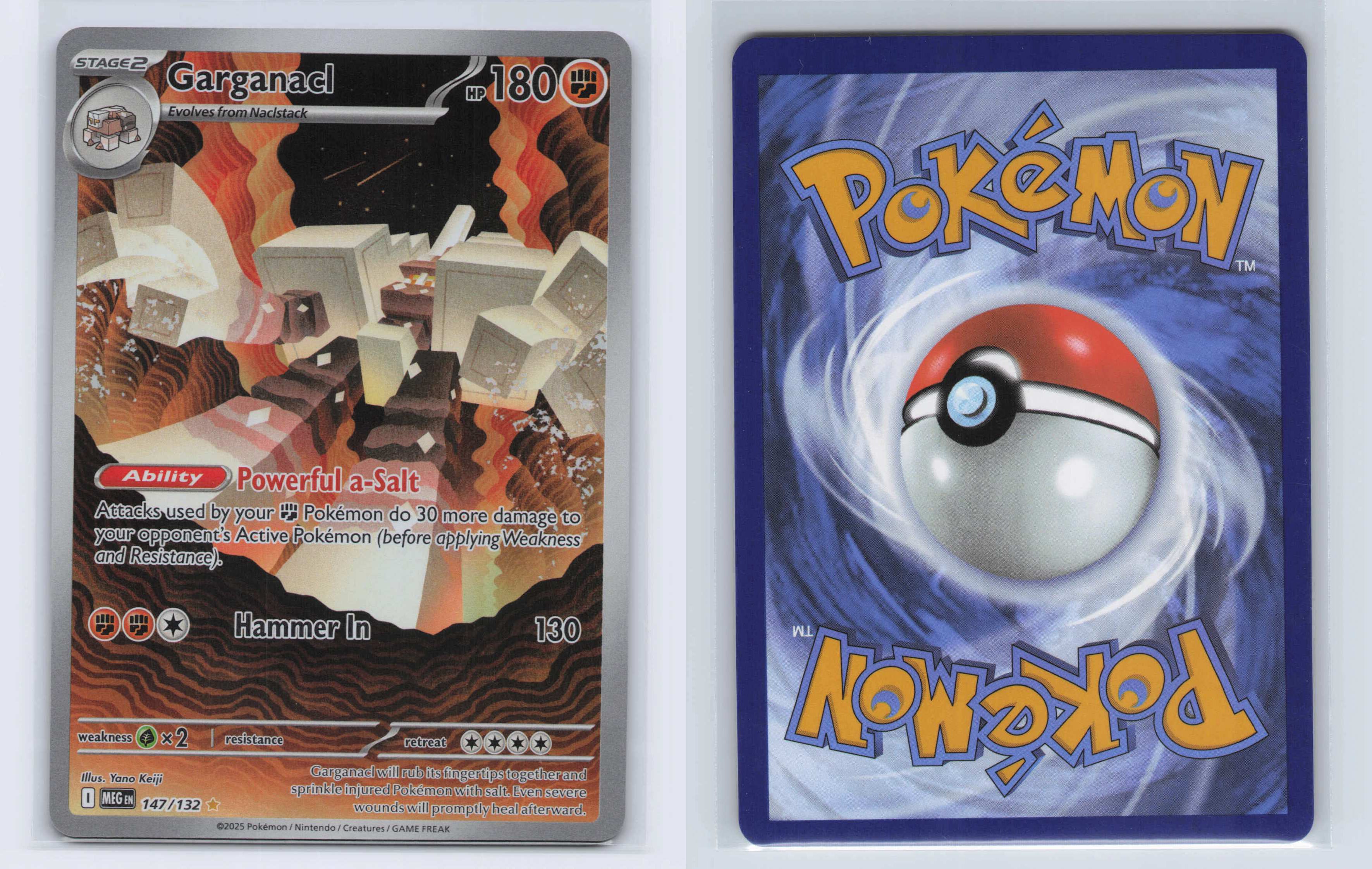 (#147/132) Garganacl [ME01: Mega Evolution]