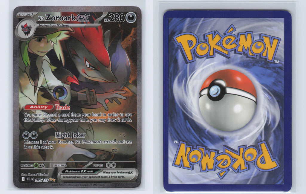 (#185/159) N's Zoroark ex [SV09: Journey Together]