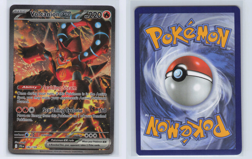 (#182/159) Volcanion ex [SV09: Journey Together]