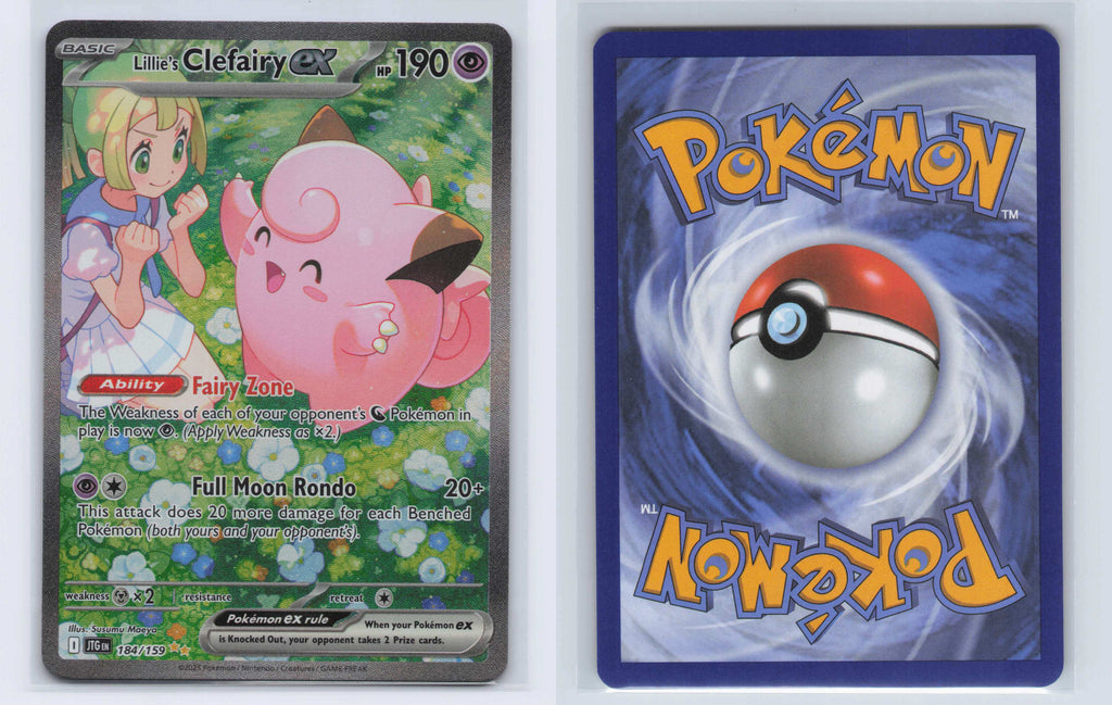 (#184/159) Lillie's Clefairy ex [SV09: Journey Together]