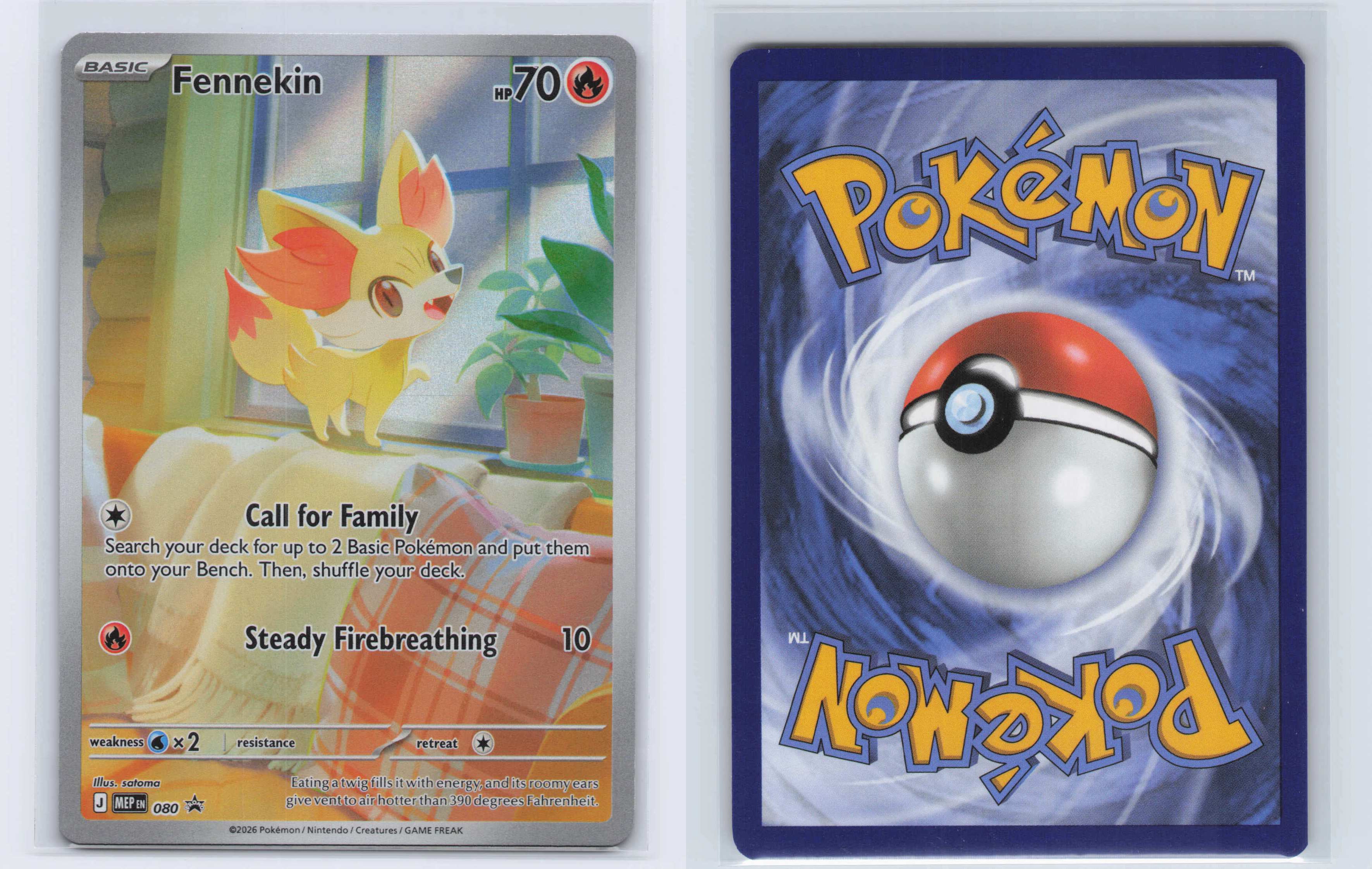 (#80) Fennekin [ME: Mega Evolution Promo]