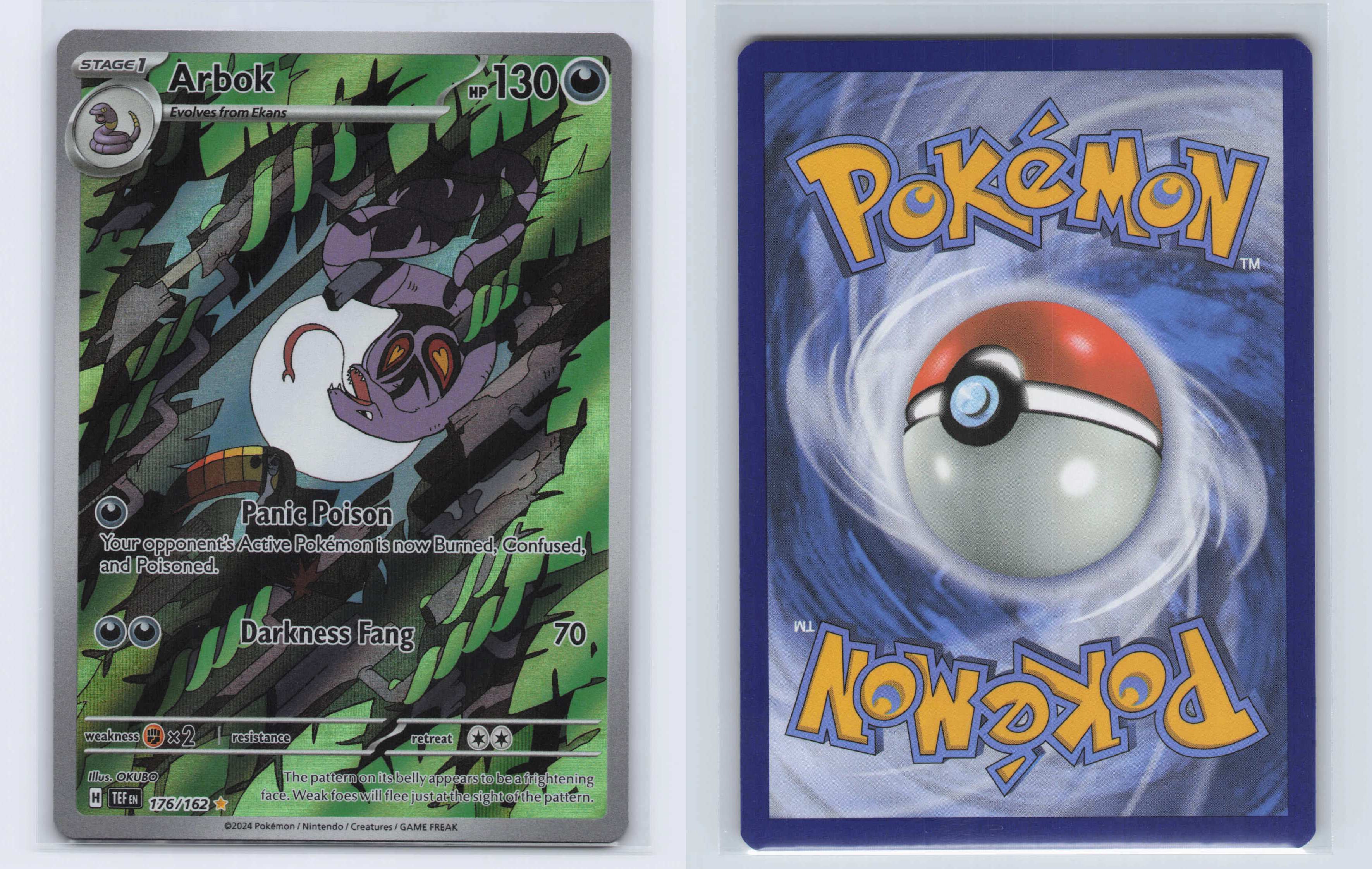 (#176/162) Arbok [SV05: Temporal Forces]