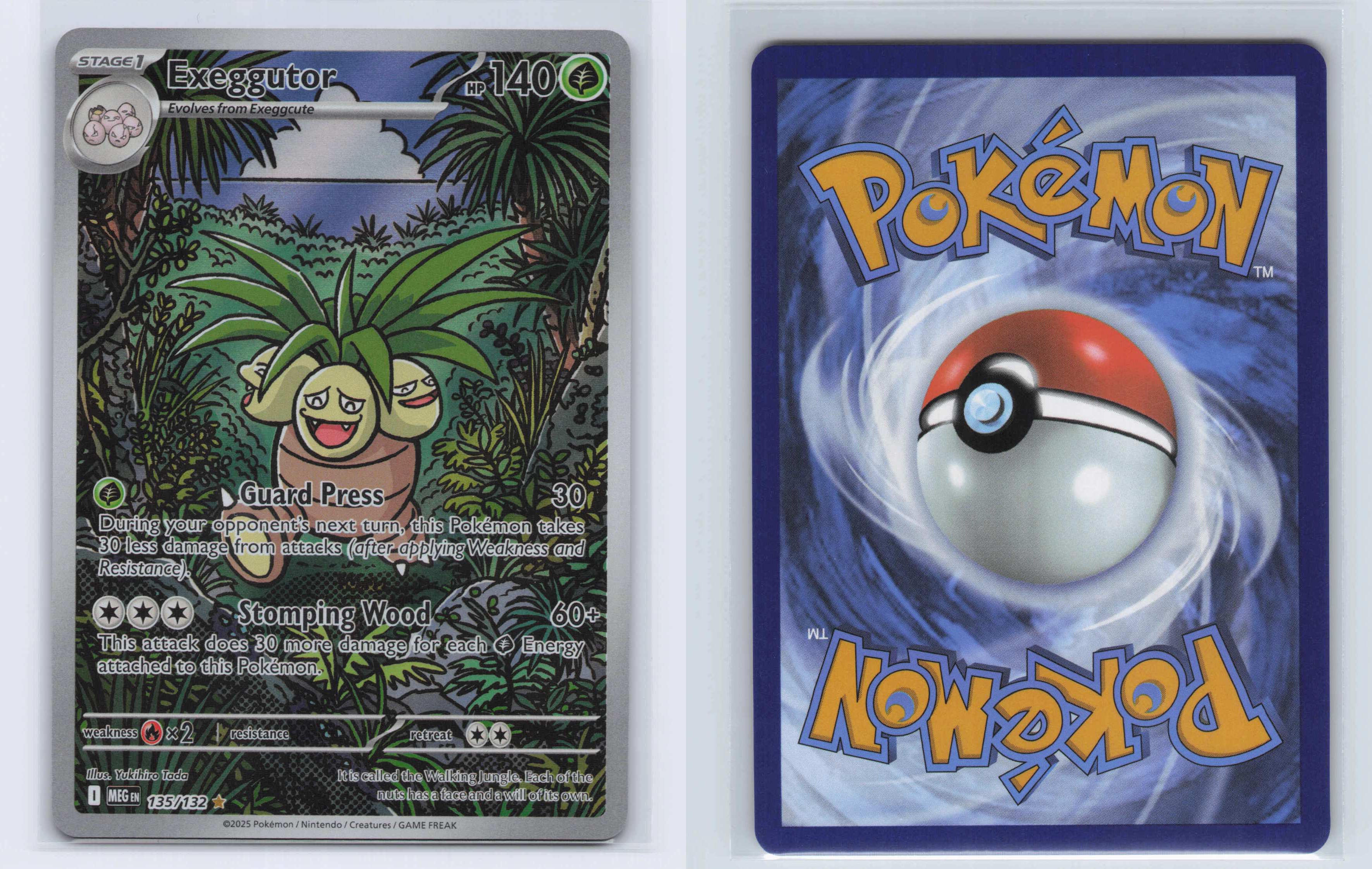(#135/132) Exeggutor [ME01: Mega Evolution]