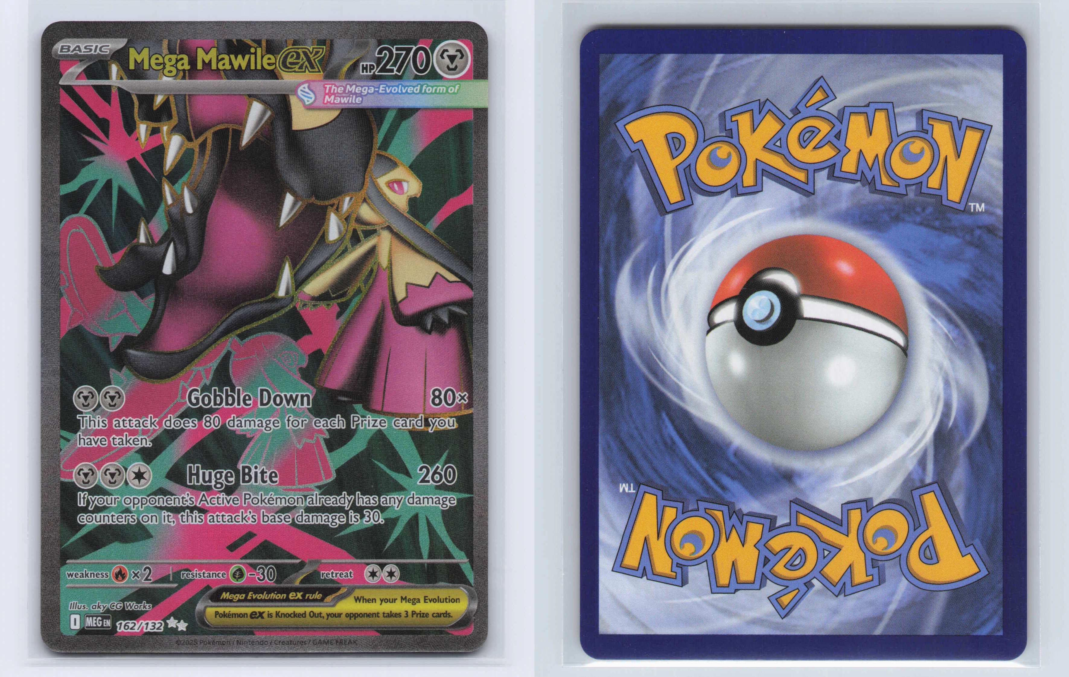 (#162/132) Mega Mawile ex - [ME01: Mega Evolution]