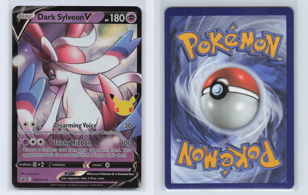 (#SWSH134) Dark Sylveon V [SWSH: Sword & Shield Promo Cards]