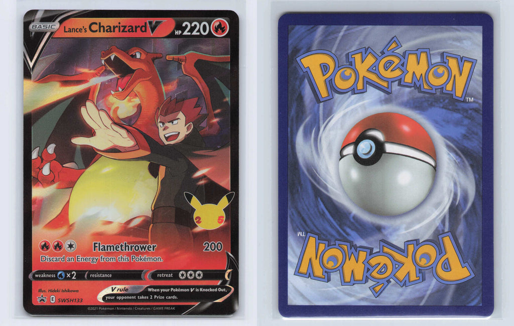 (#SWSH133) Lance's Charizard V [SWSH: Sword & Shield Promo Cards]
