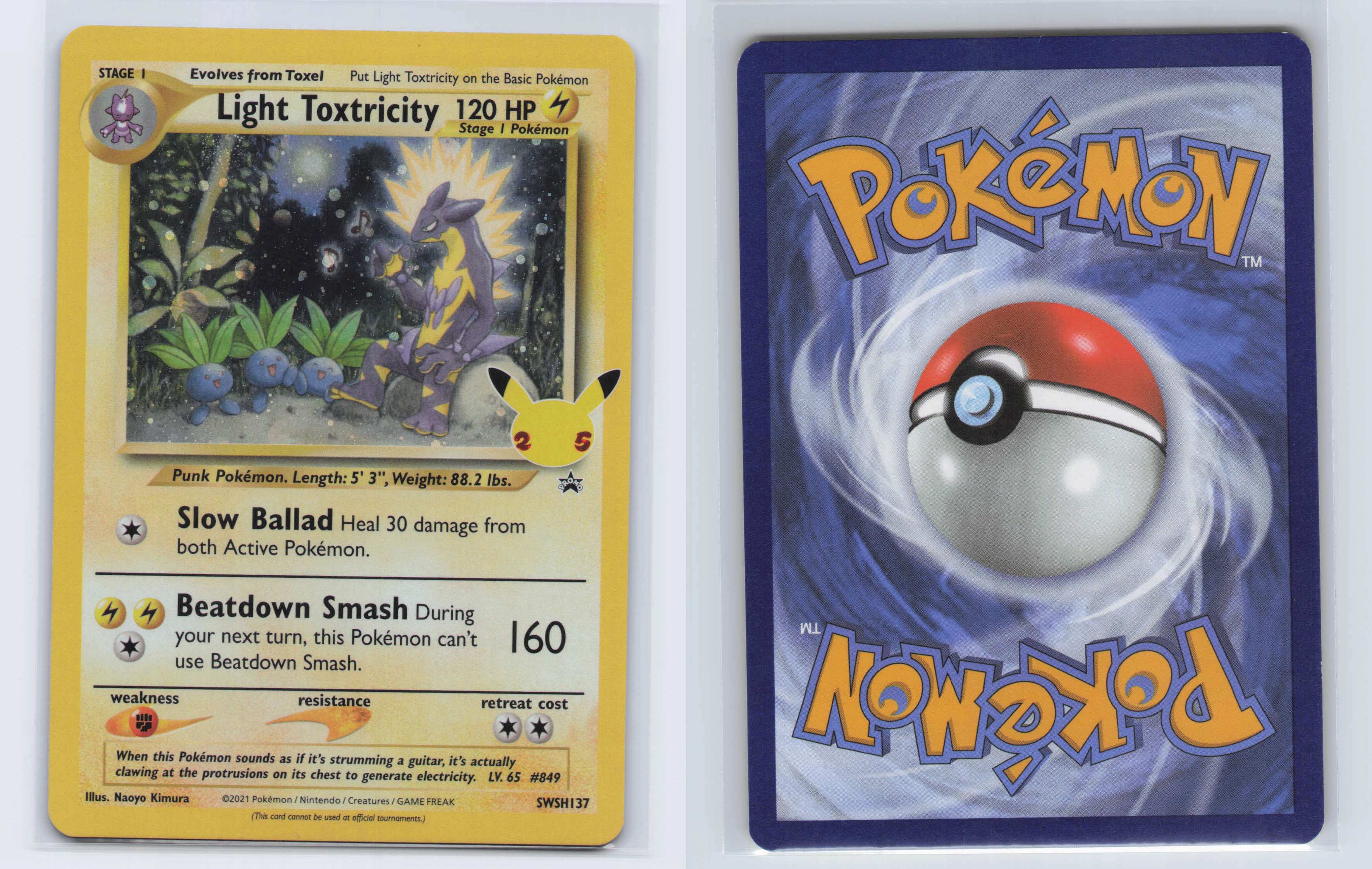 (#SWSH137) Light Toxtricity [SWSH: Sword & Shield Promo Cards]