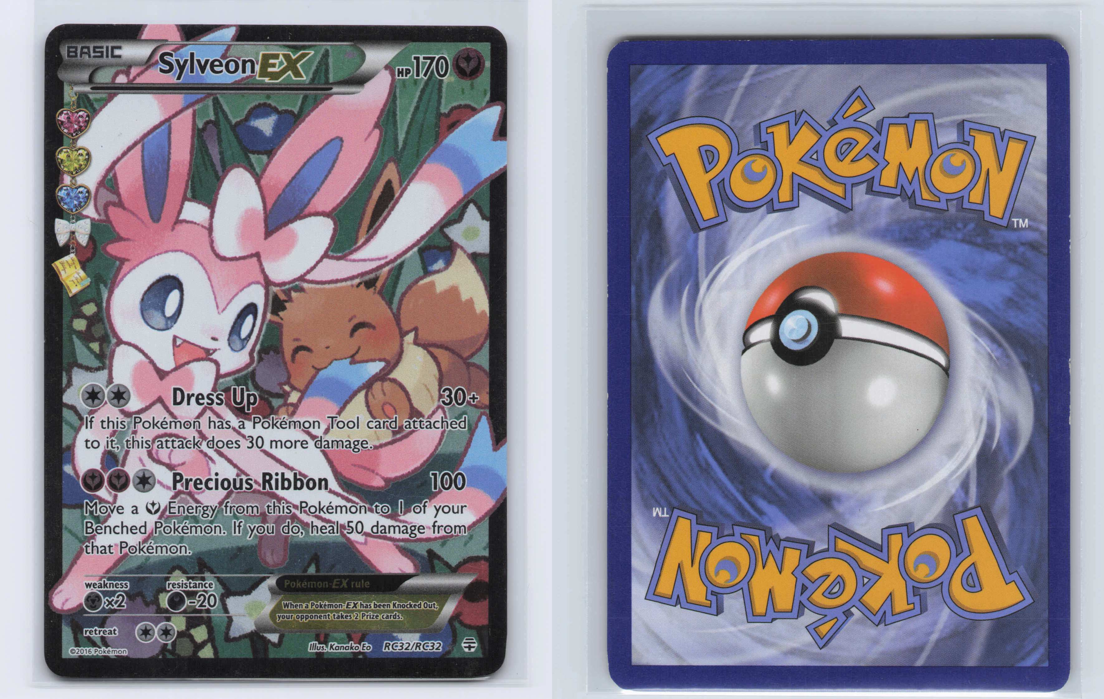 (#RC32/RC32) Sylveon EX (Full Art) [Generations: Radiant Collection]