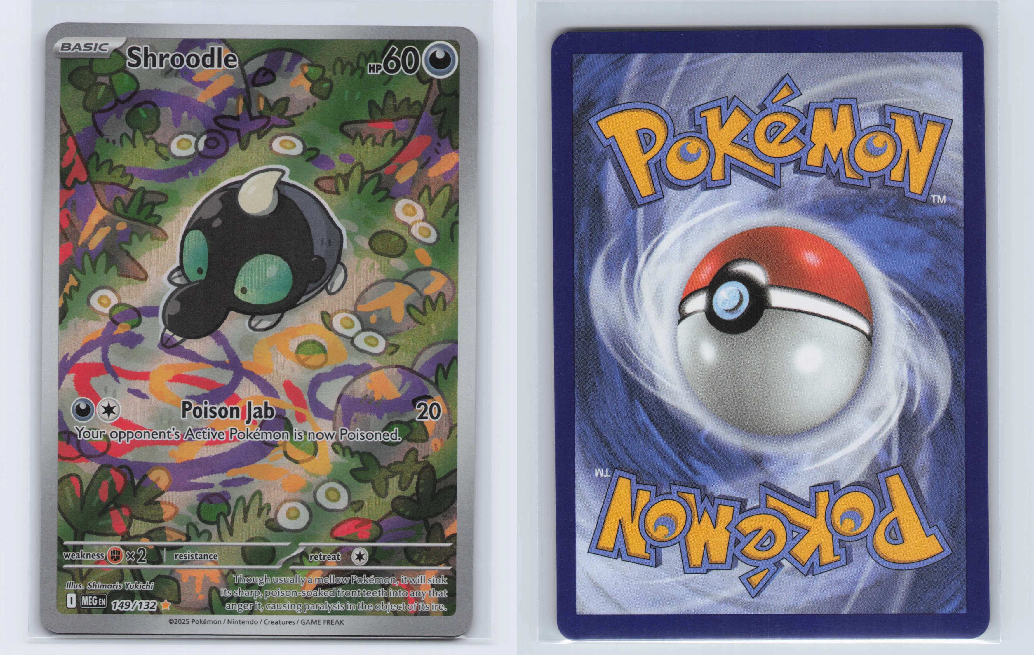 (#149/132) Shroodle [ME01: Mega Evolution]