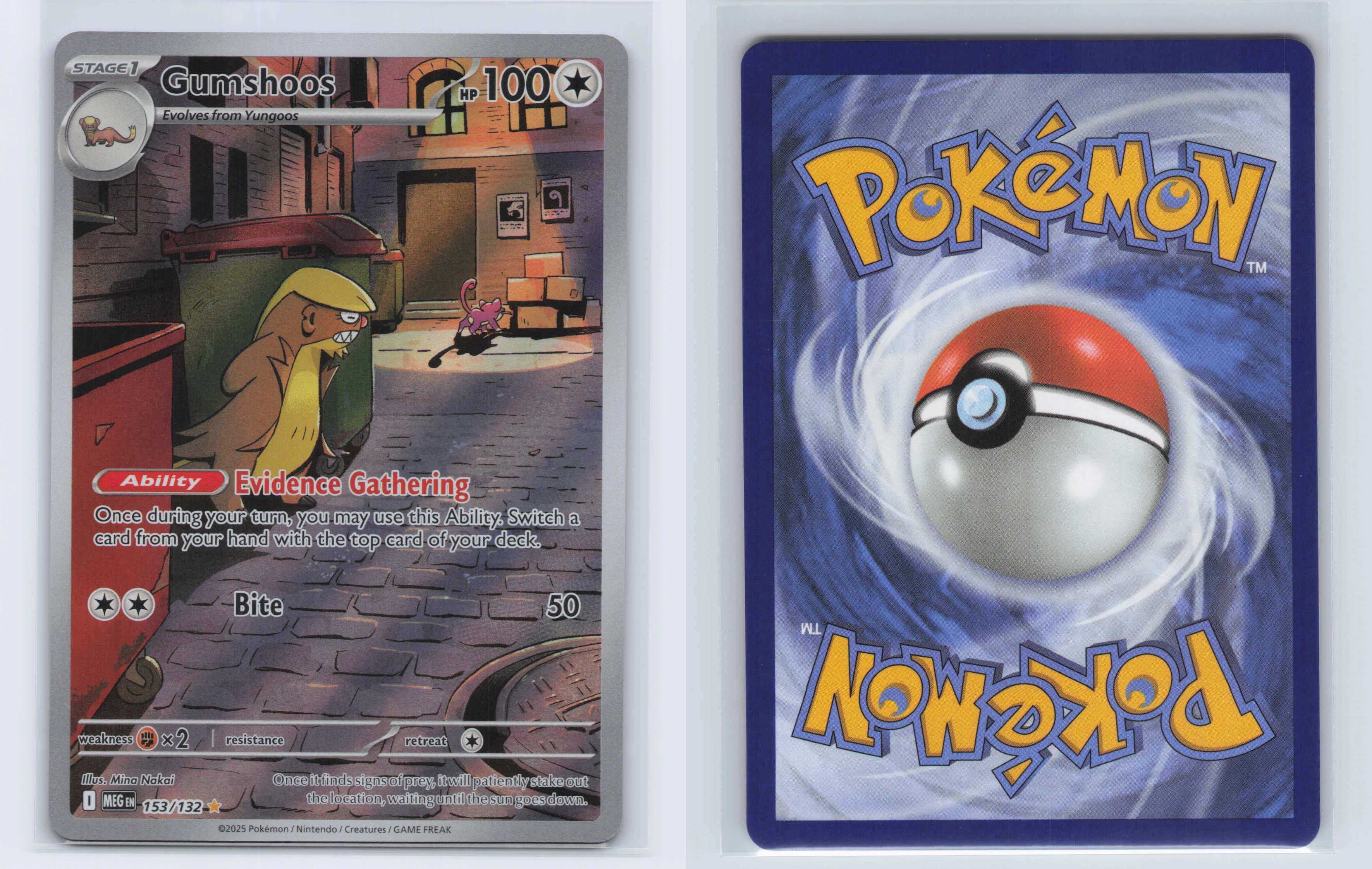 (#153/132) Gumshoos [ME01: Mega Evolution]