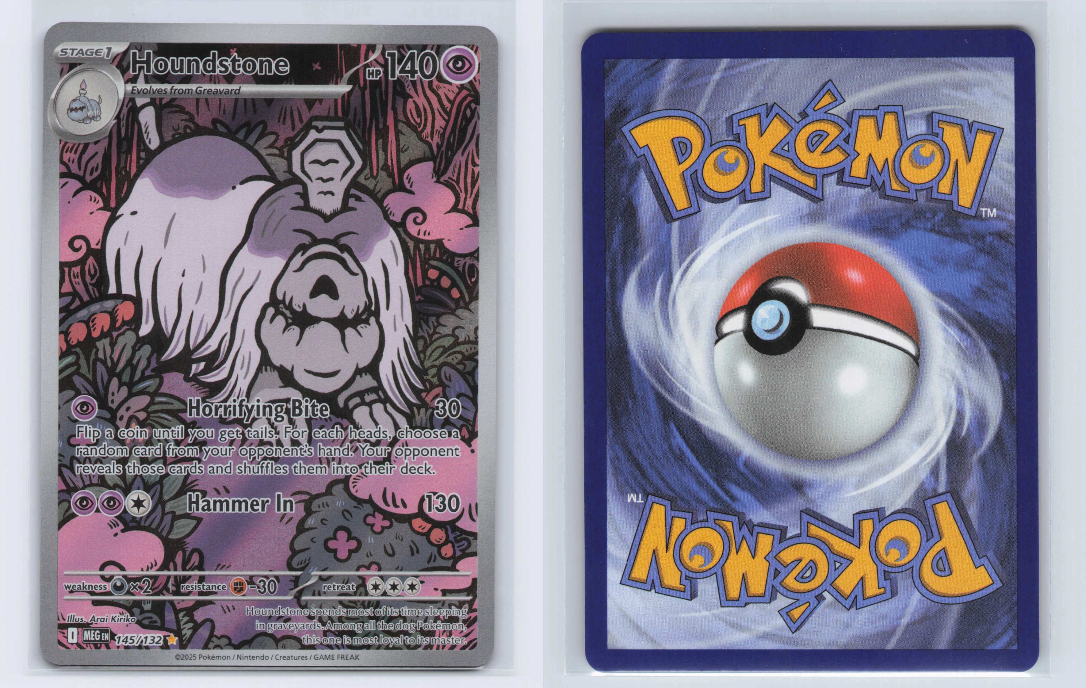 (#145/132) Houndstone [ME01: Mega Evolution]