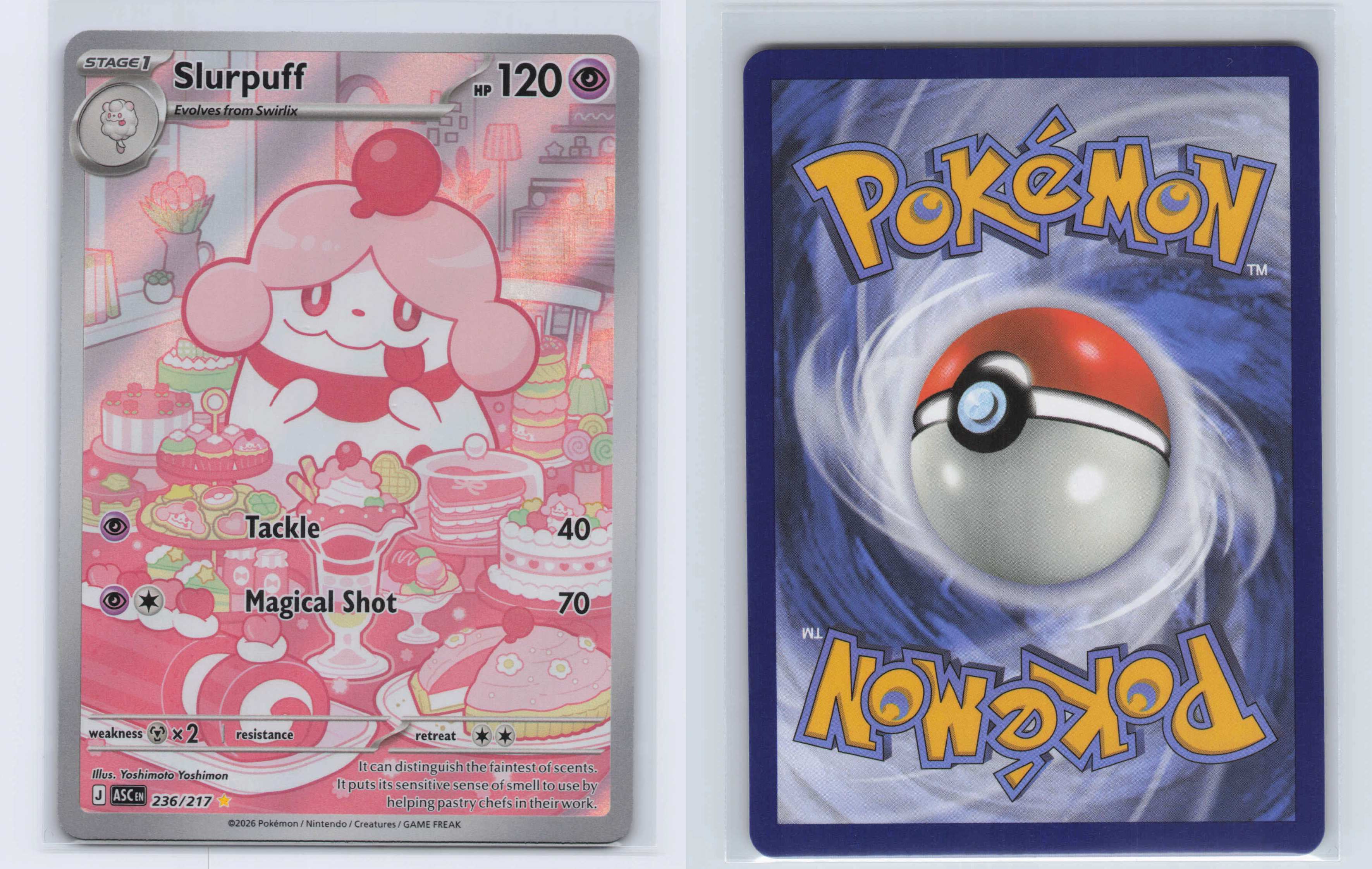 (#236/217) Slurpuff [ME: Ascended Heroes]