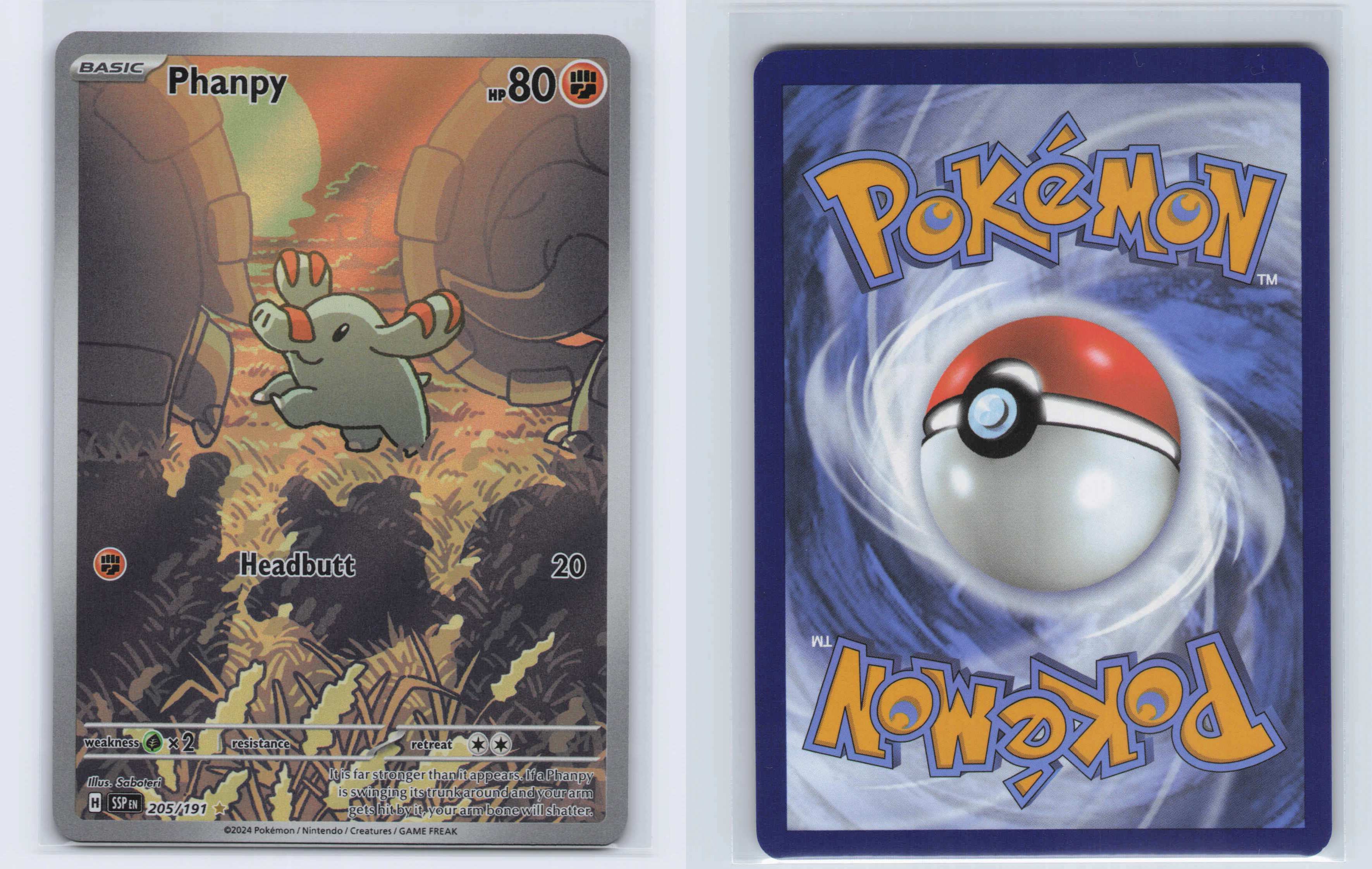 (#205/191) Phanpy [SV08: Surging Sparks]