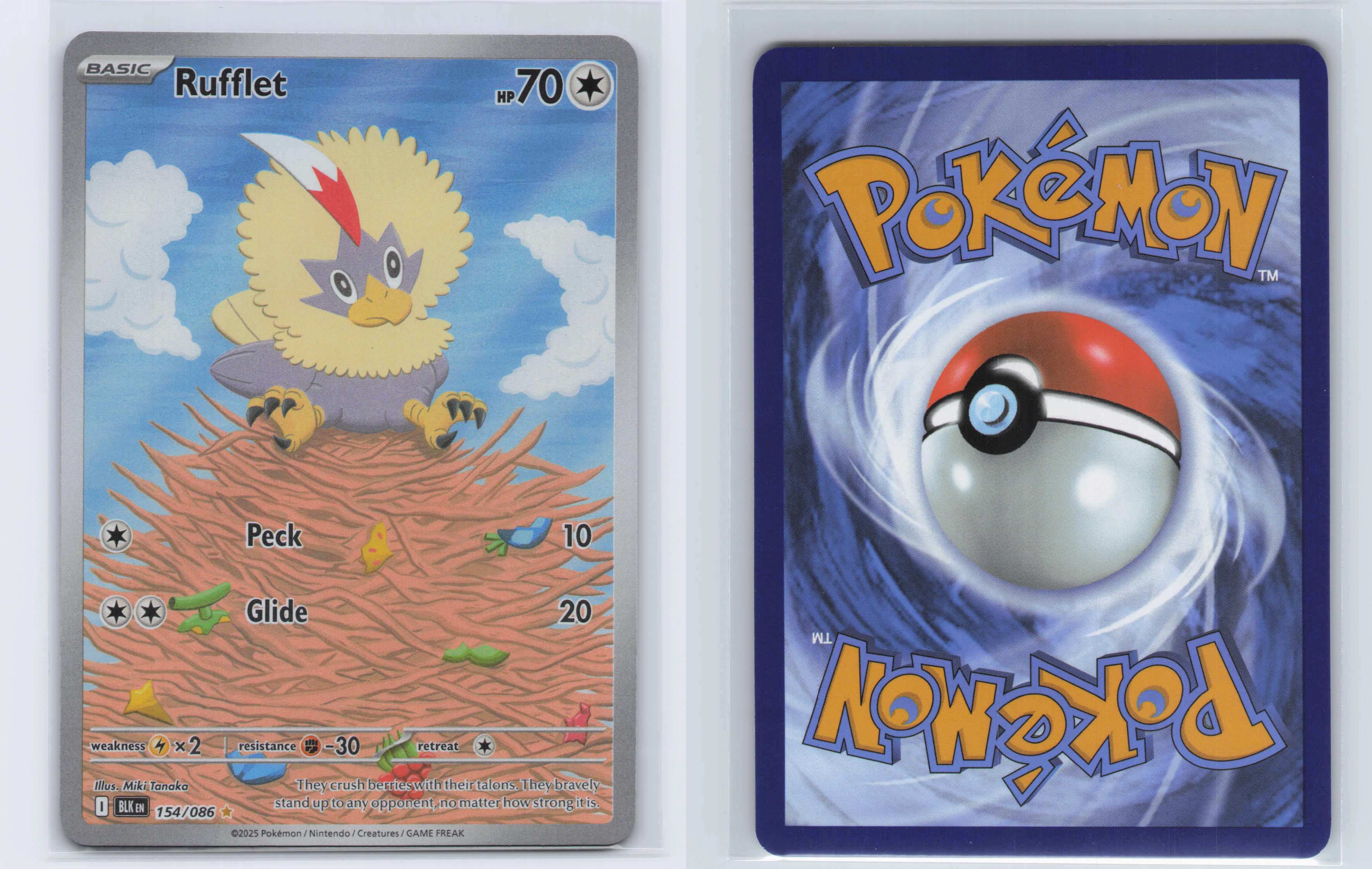 (#154/086) Rufflet [SV: Black Bolt]