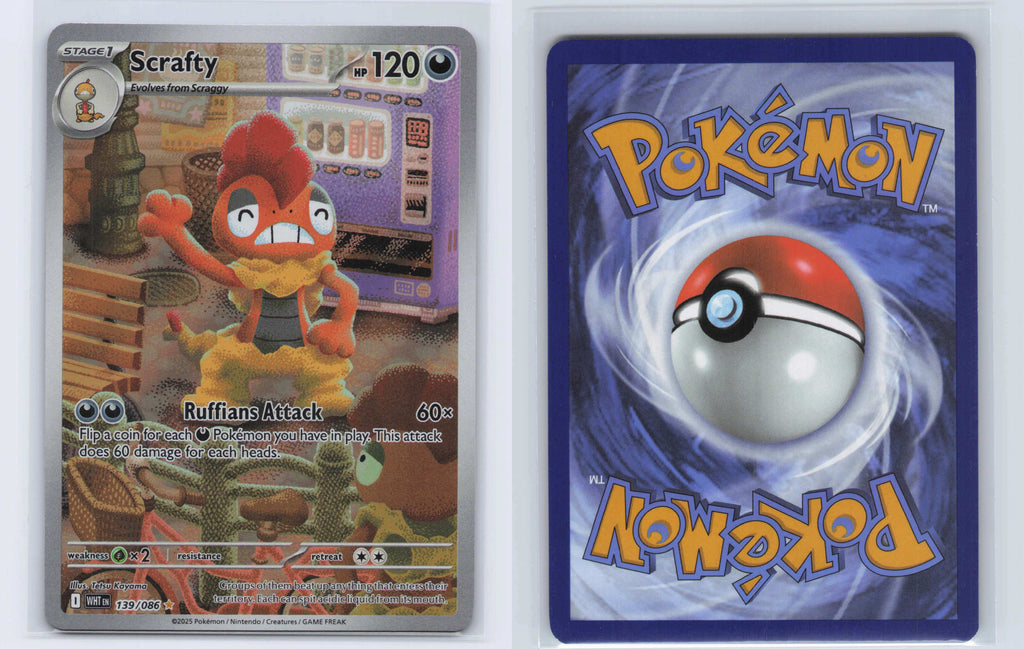 (#139/086) Scrafty [SV: White Flare]