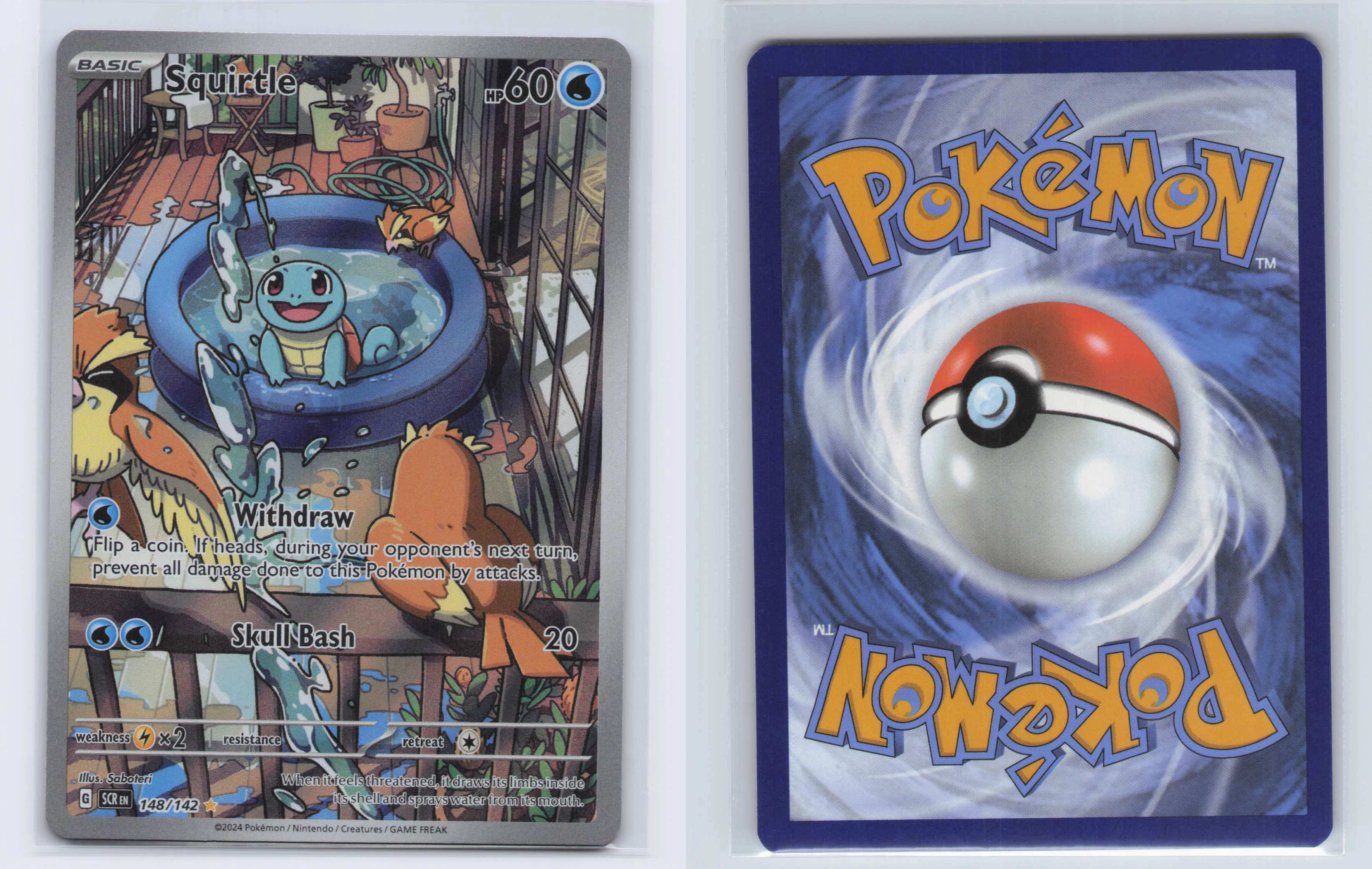 (#148/142) Squirtle [SV07: Stellar Crown]