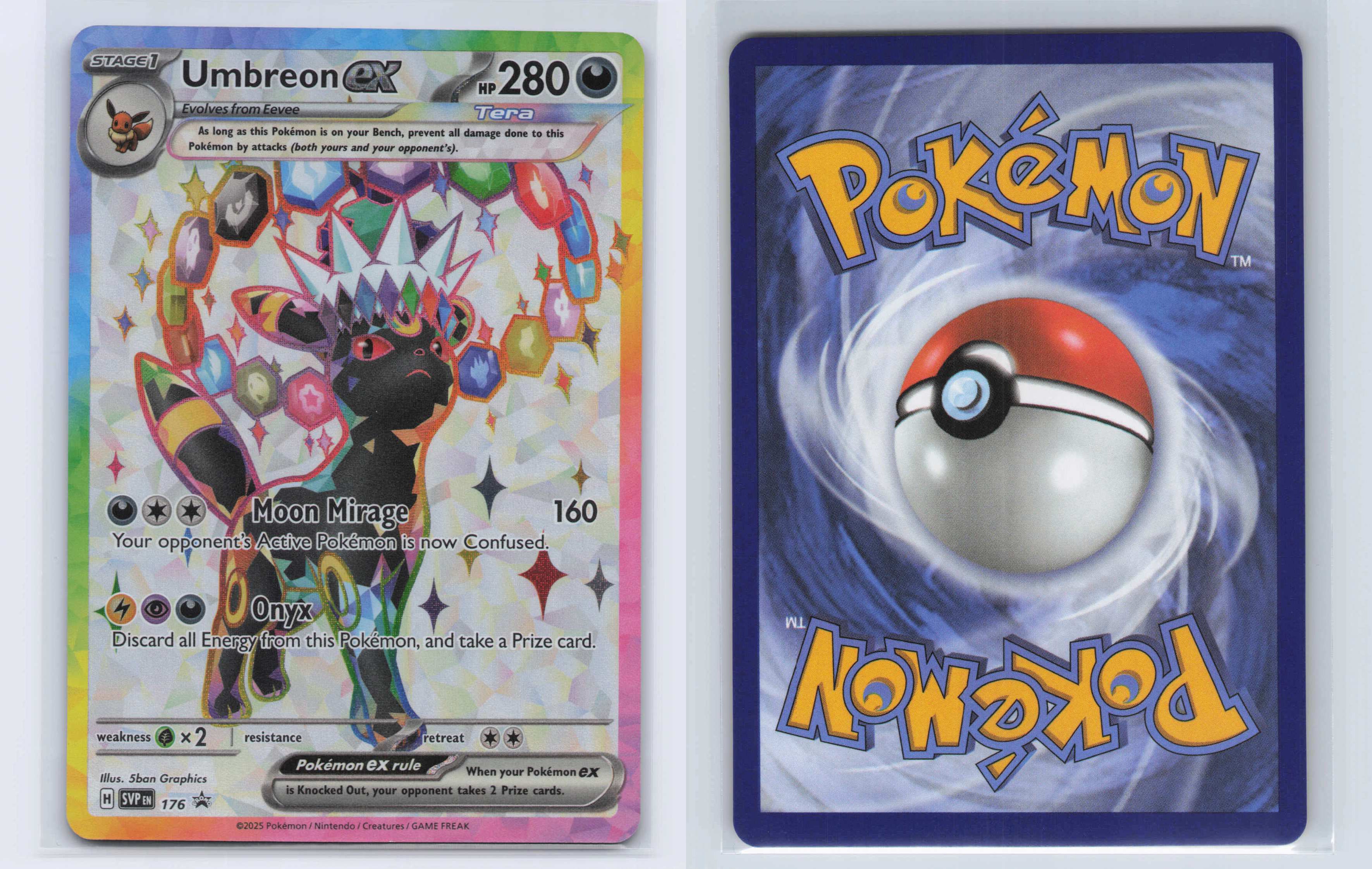 (#SVP 176) Umbreon ex - 176 [SV: Scarlet & Violet Promo Cards]