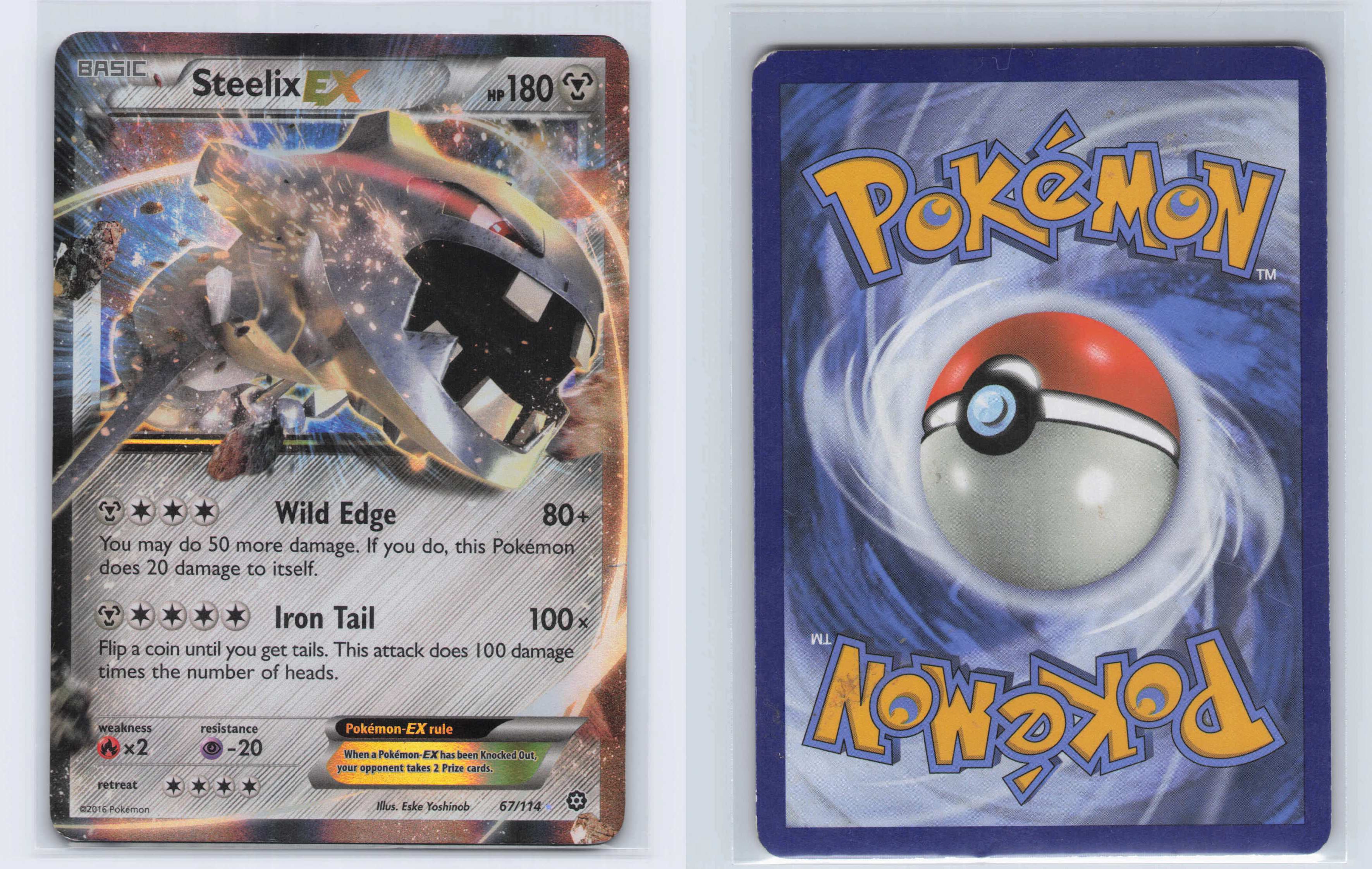 (#67/114) Steelix EX [XY - Steam Siege]
