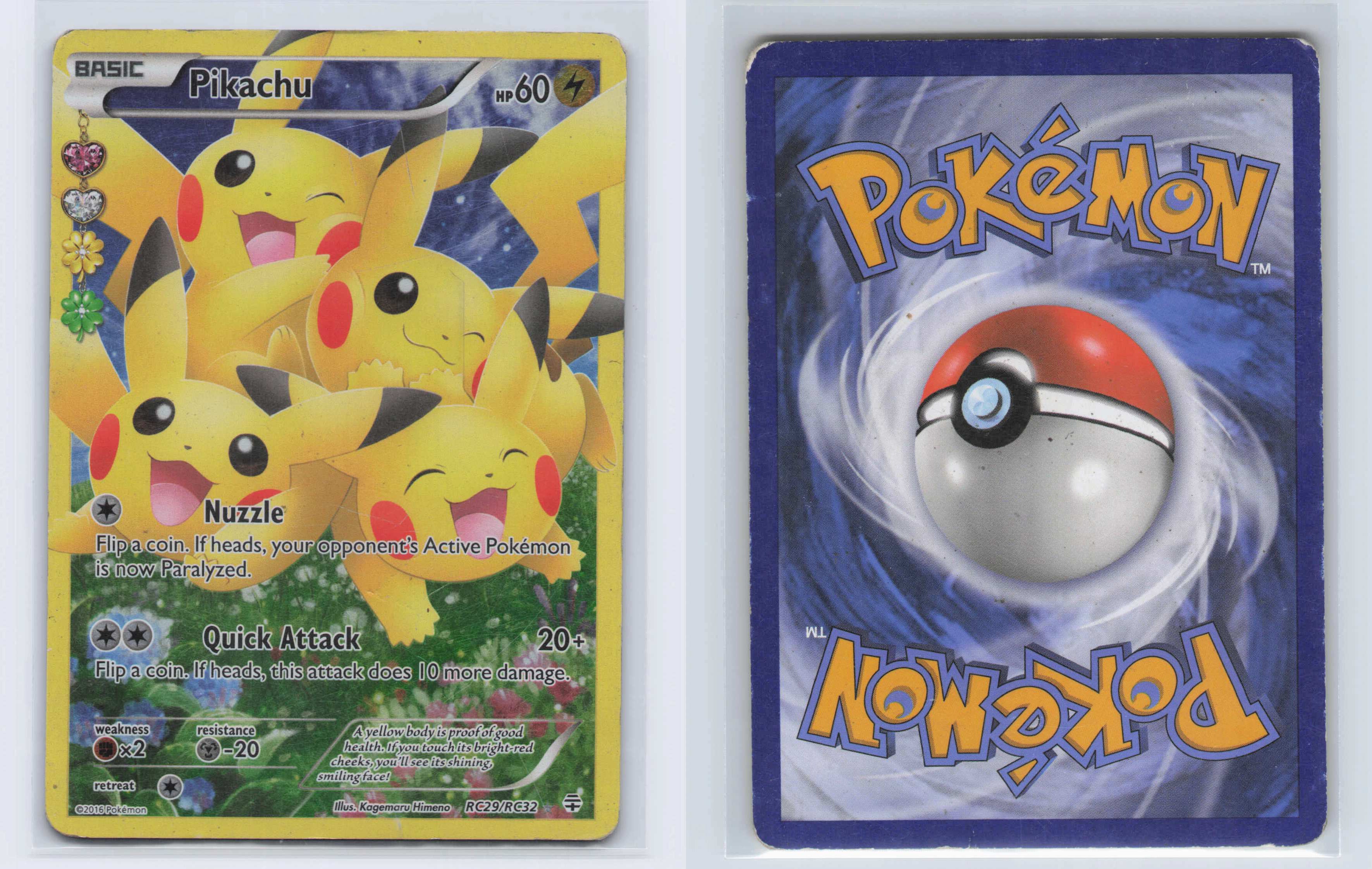 (#RC29/RC32) Pikachu (Full Art) [Generations: Radiant Collection]
