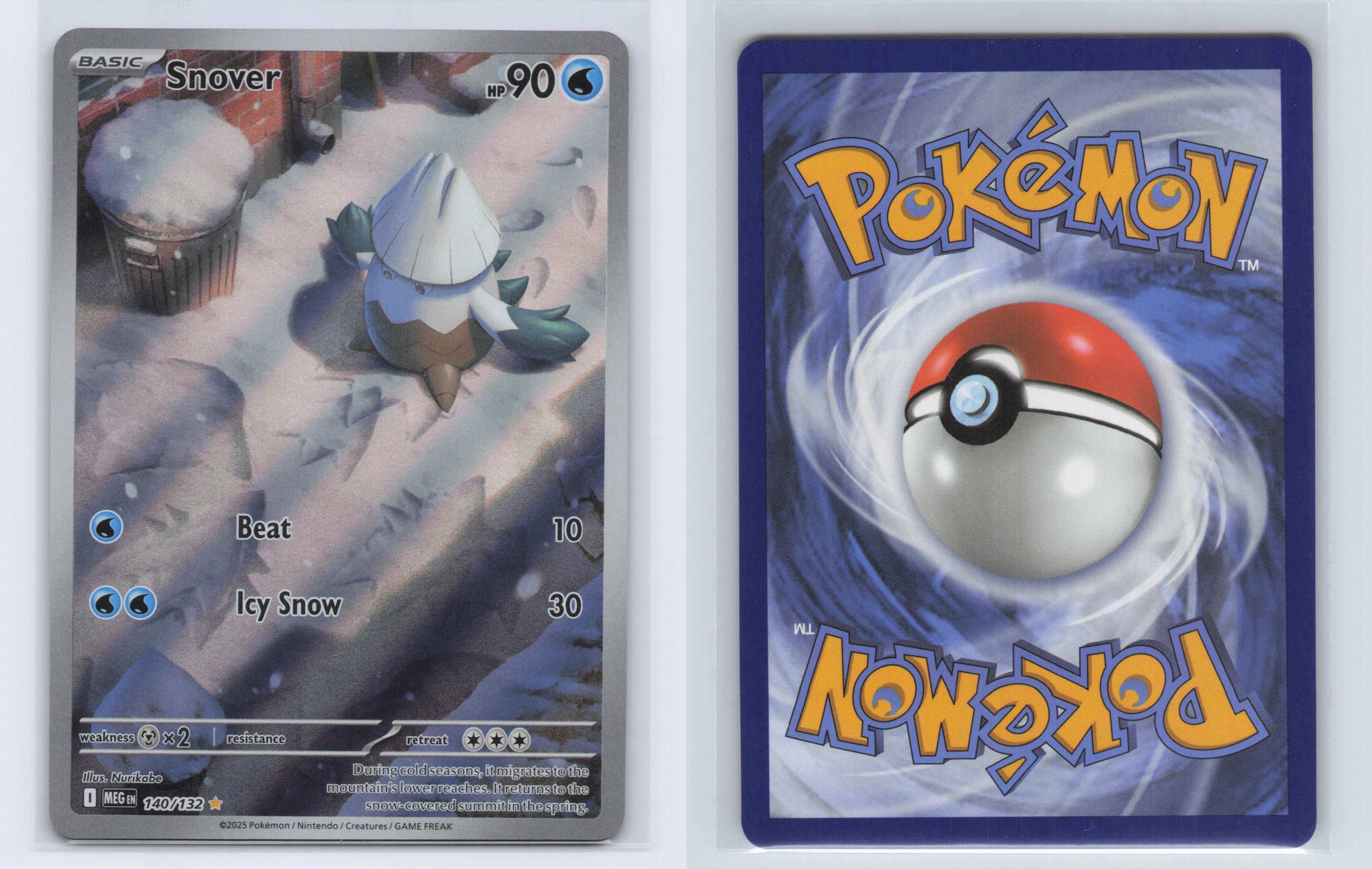 (#140/132) Snover - [ME01: Mega Evolution]