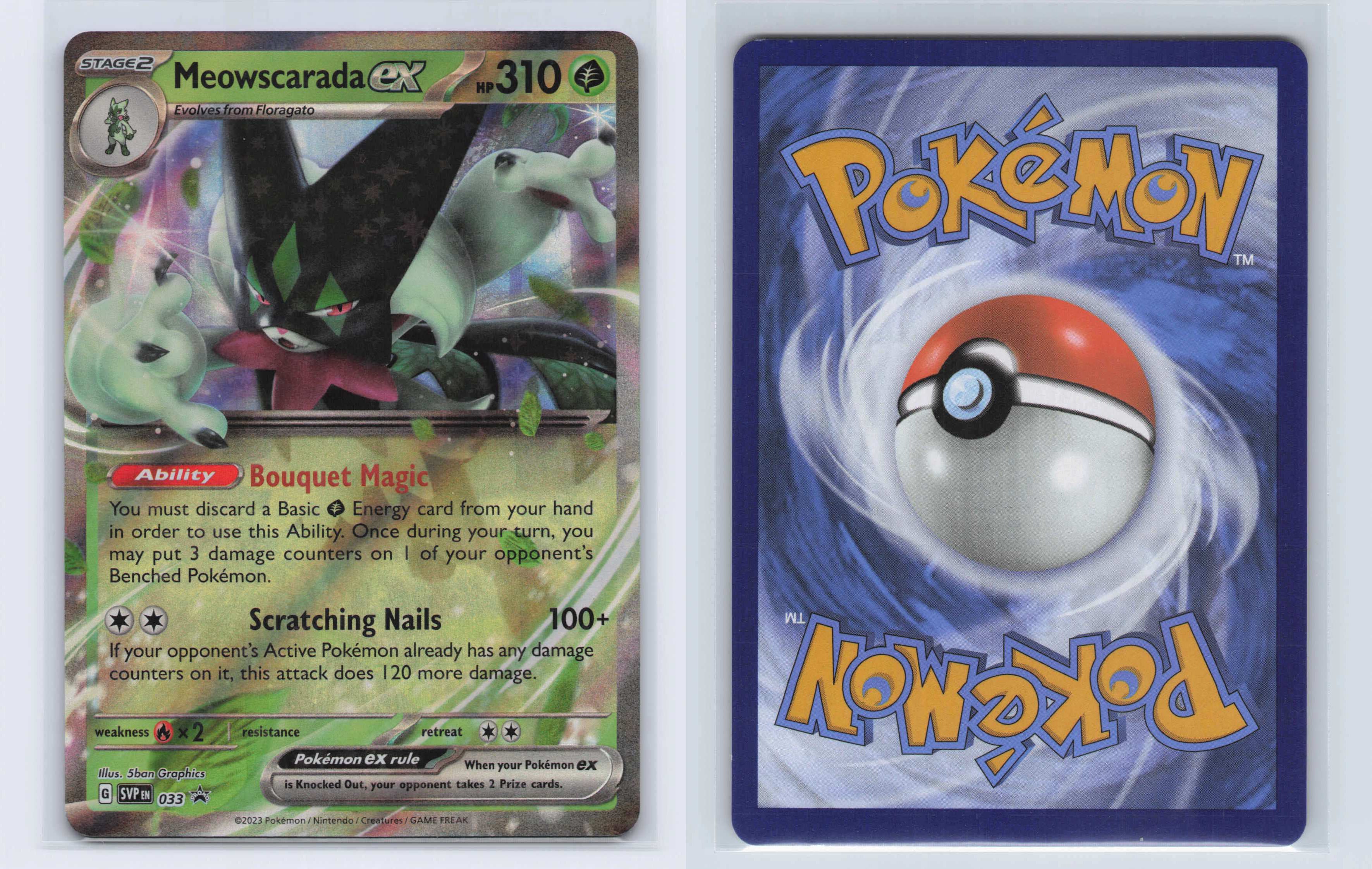 (#33) Meowscarada ex - [SV: Scarlet & Violet Promo Cards]