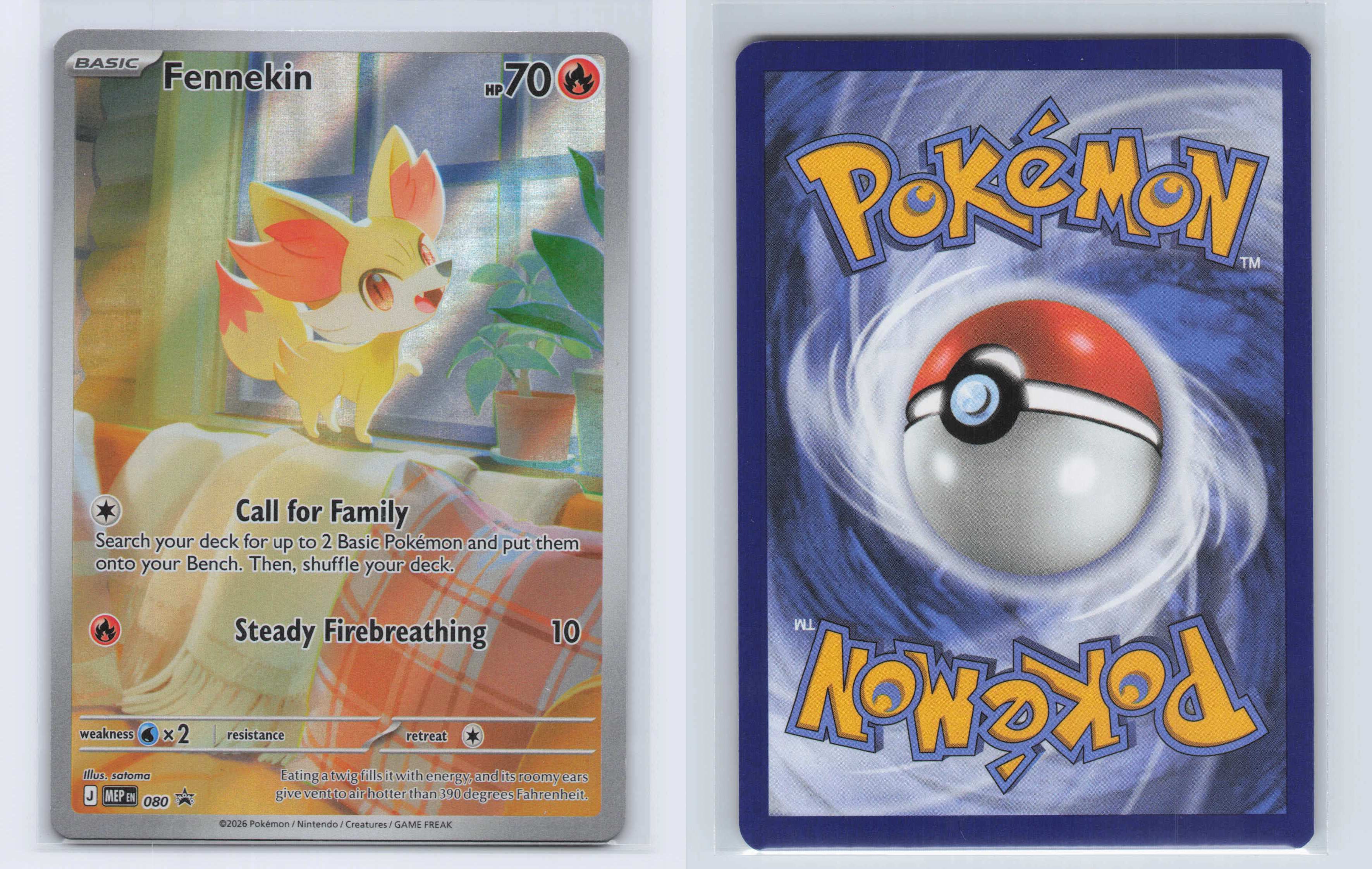 (#80) Fennekin [ME: Mega Evolution Promo]