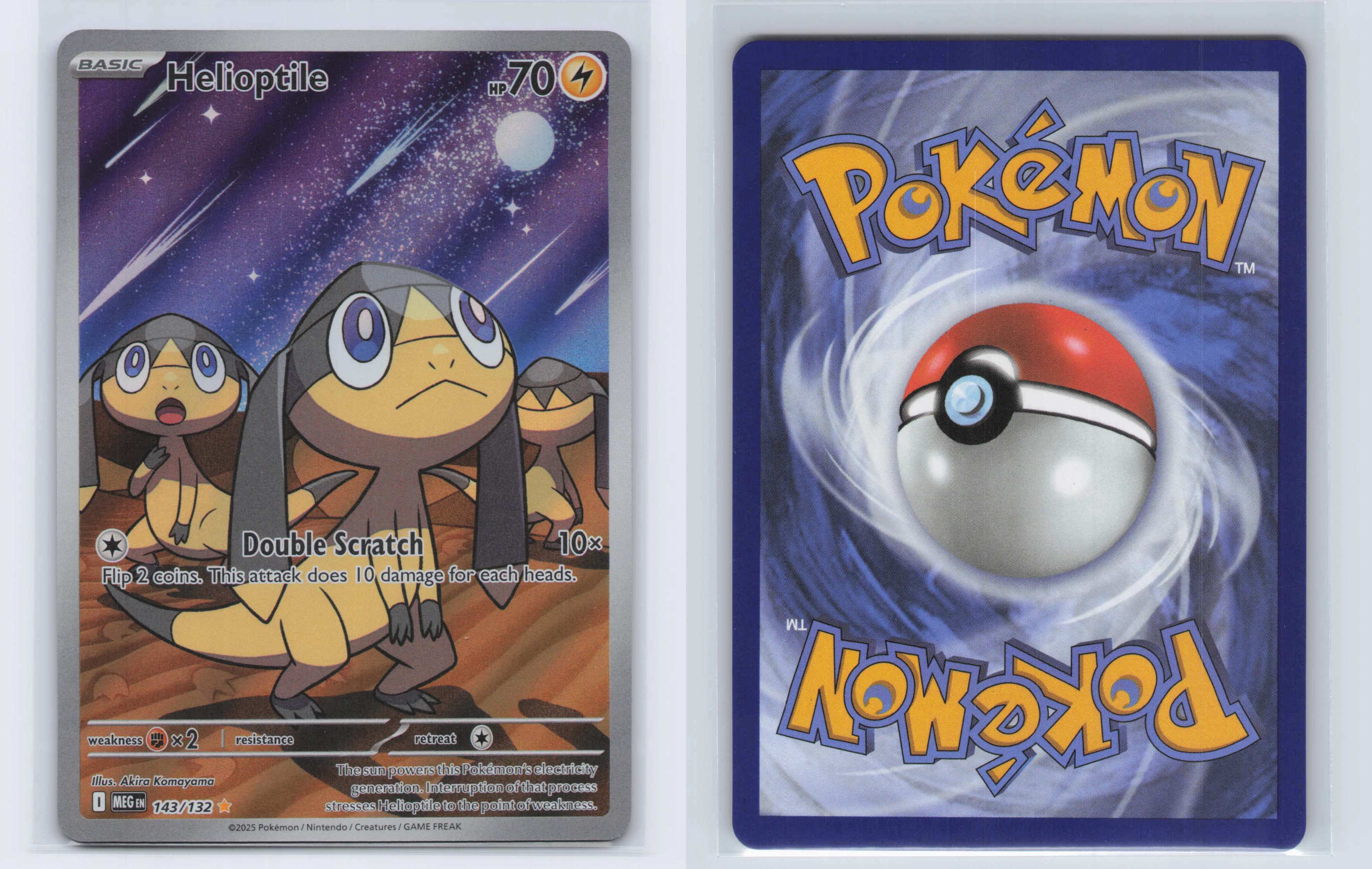 (#143/132) Helioptile [ME01: Mega Evolution]