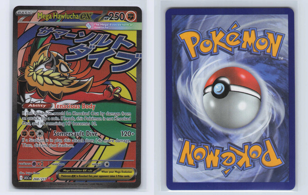(#268/217) Mega Hawlucha ex [ME: Ascended Heroes]