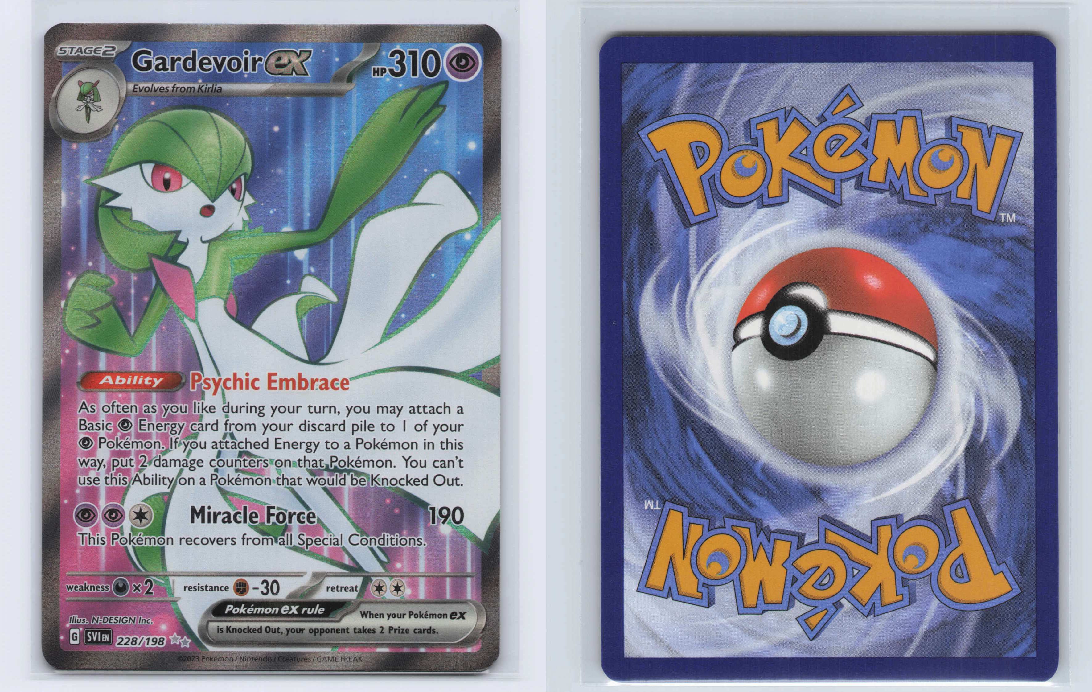 (#228/198) Gardevoir ex [SV01: Scarlet & Violet Base Set]