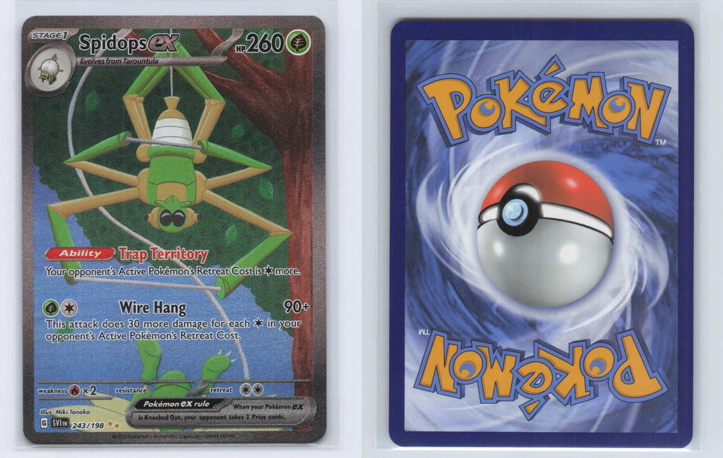 (#243/198) Spidops ex [SV01: Scarlet & Violet Base Set]
