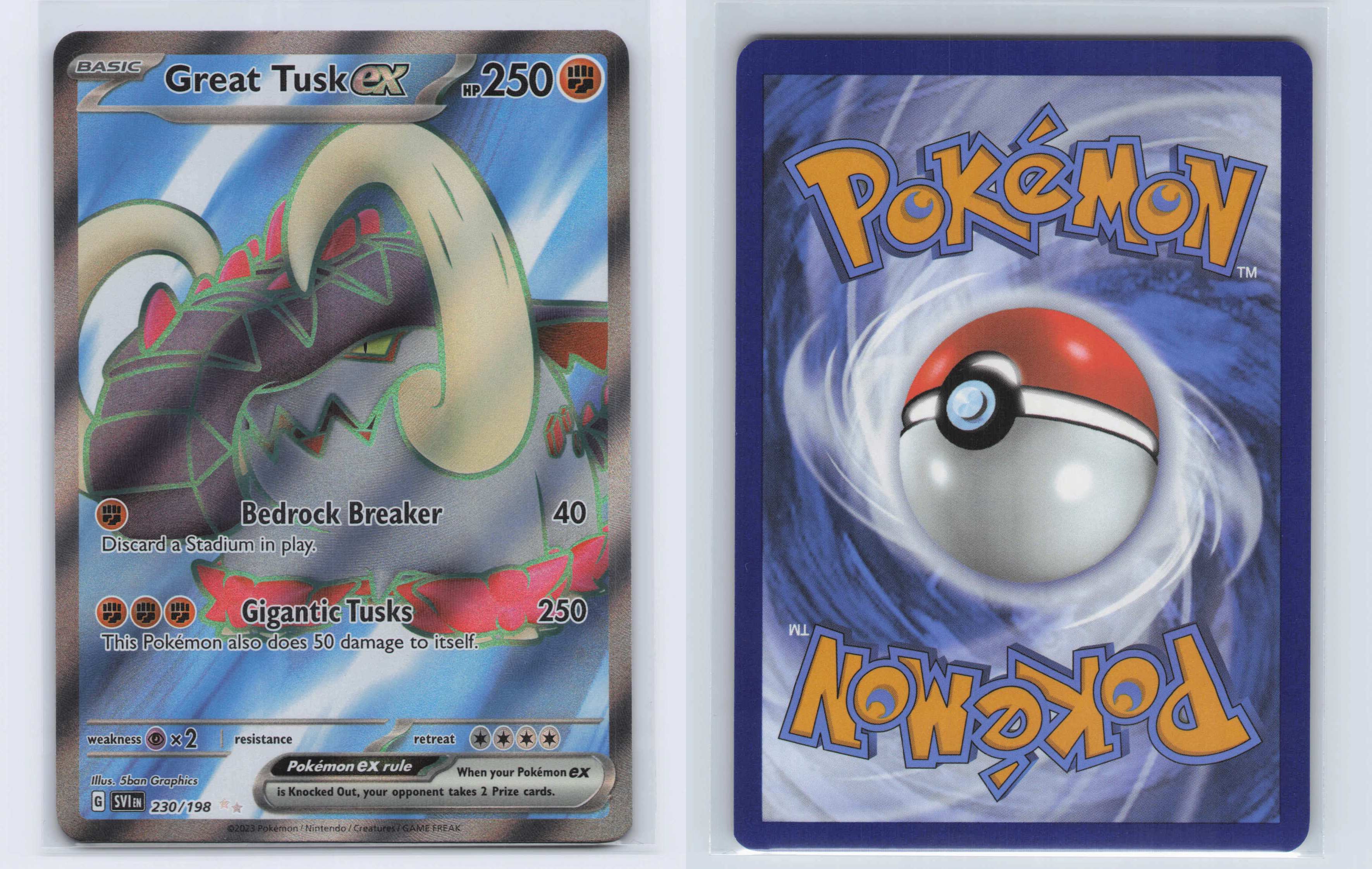 (#230/198) Great Tusk ex [SV01: Scarlet & Violet Base Set]