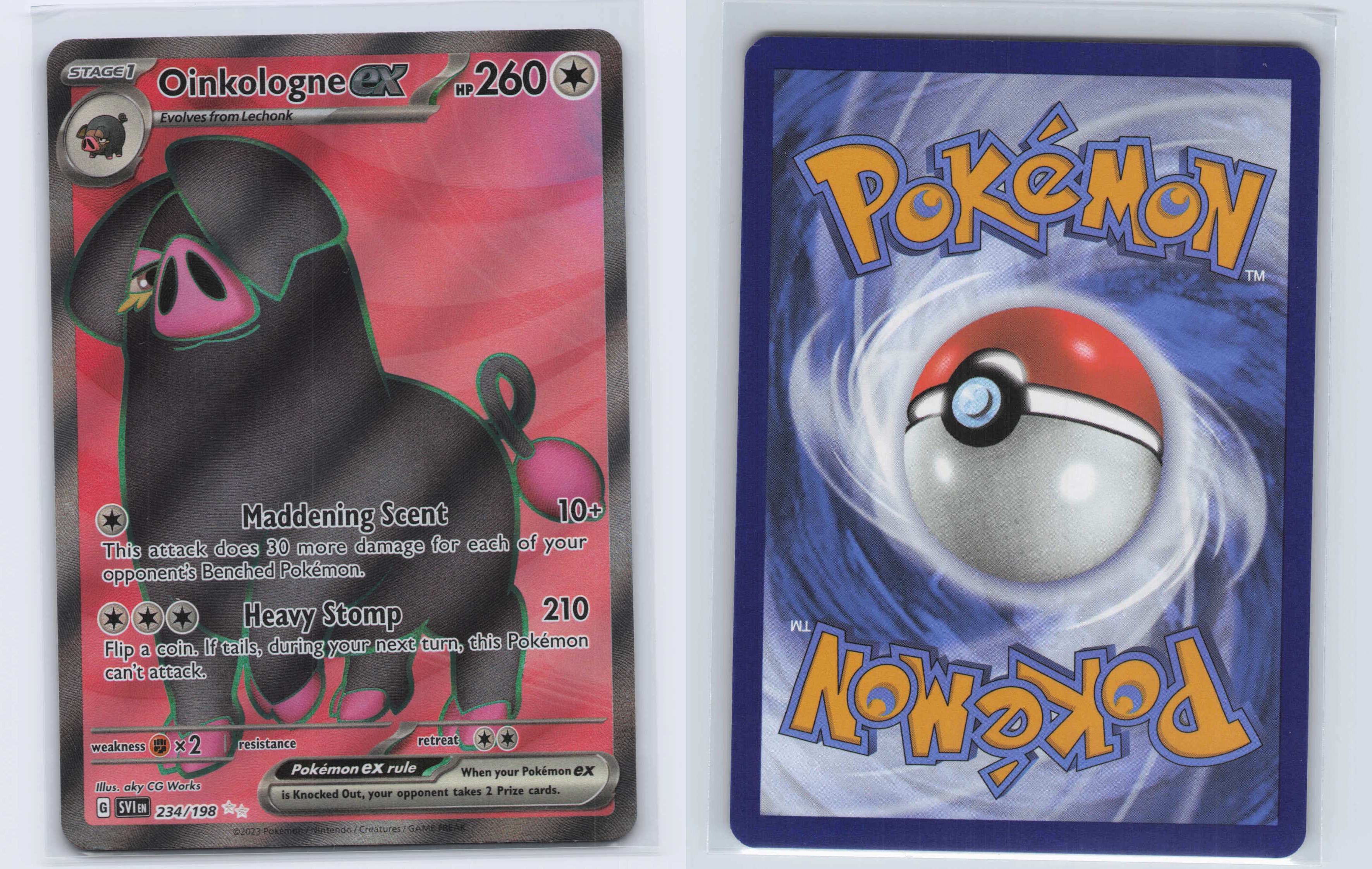 (#234/198) Oinkologne ex - [SV01: Scarlet & Violet Base Set]