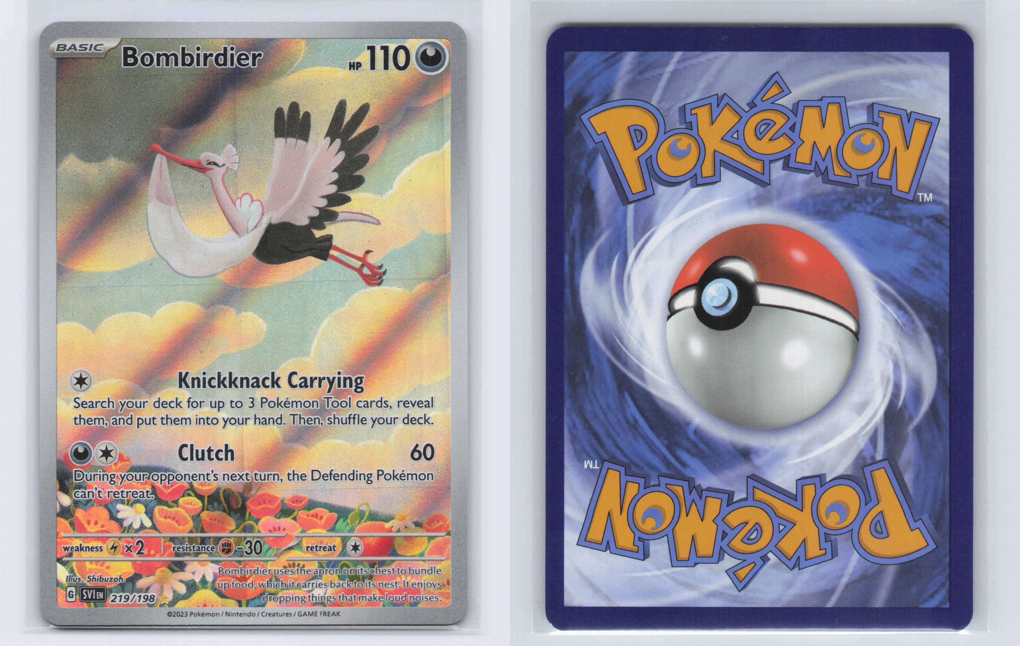 (#219/198) Bombirdier [SV01: Scarlet & Violet Base Set]