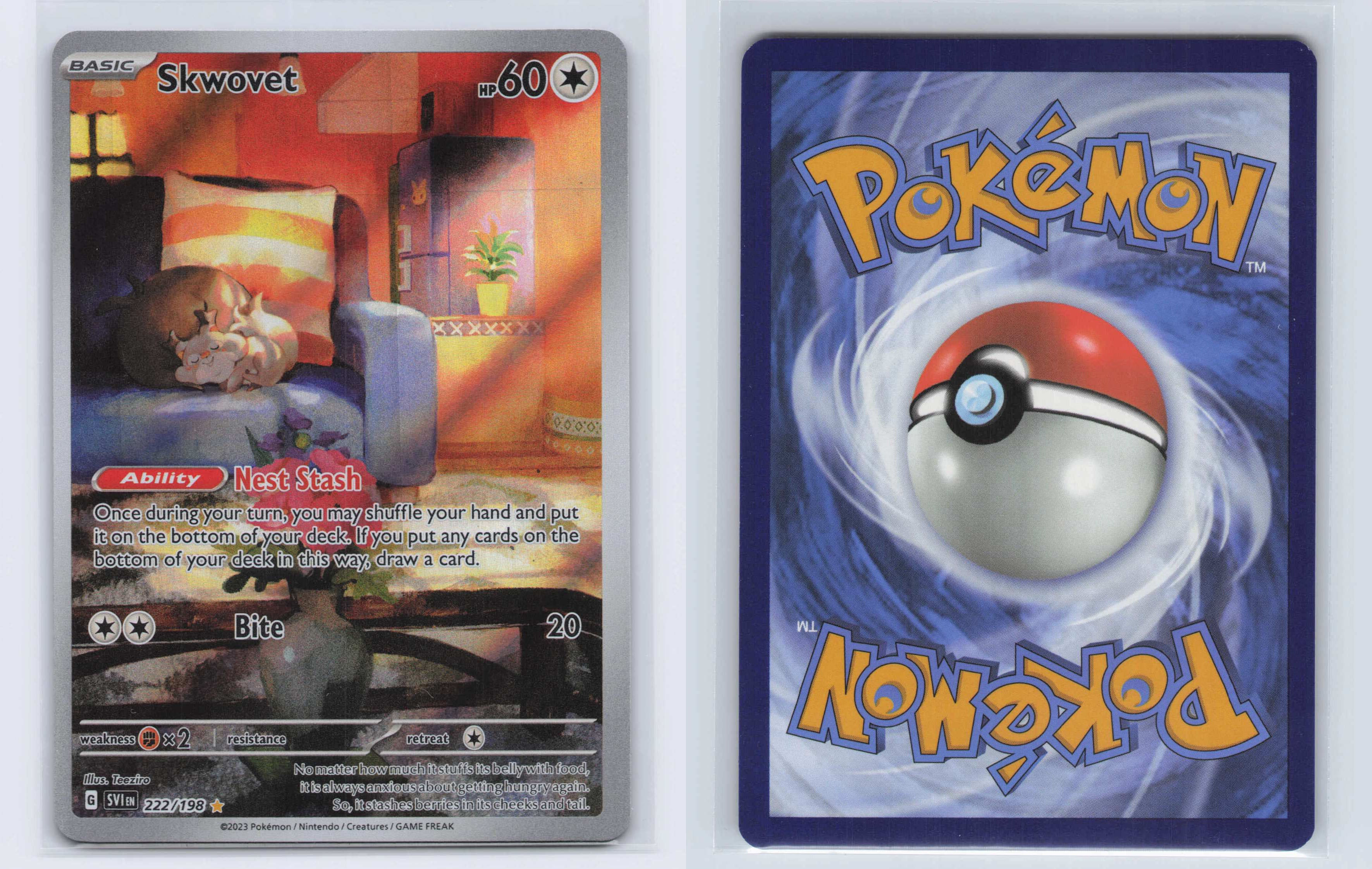 (#222/198) Skwovet [SV01: Scarlet & Violet Base Set]