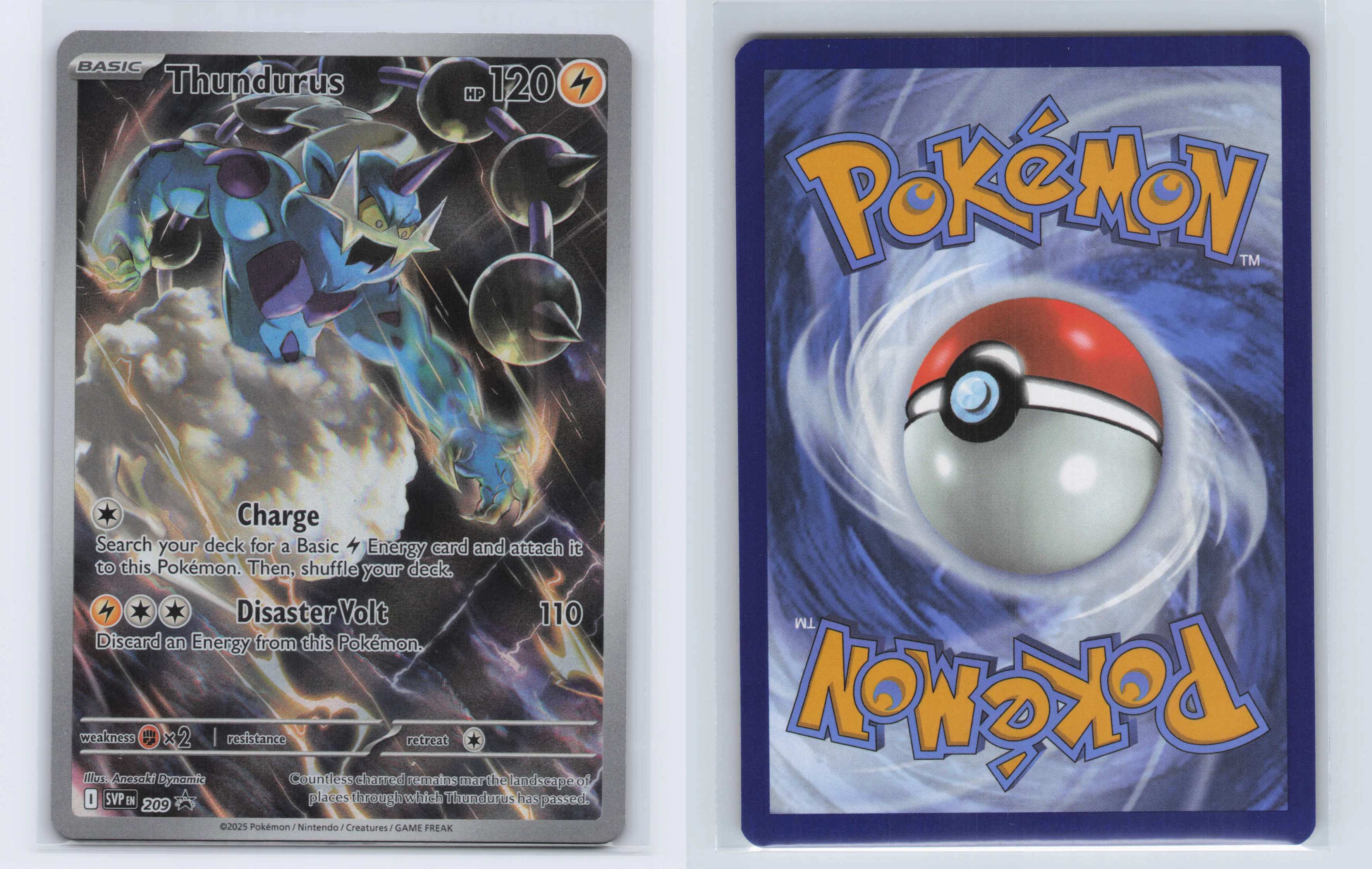 (#209) Thundurus - [SV: Scarlet & Violet Promo Cards]