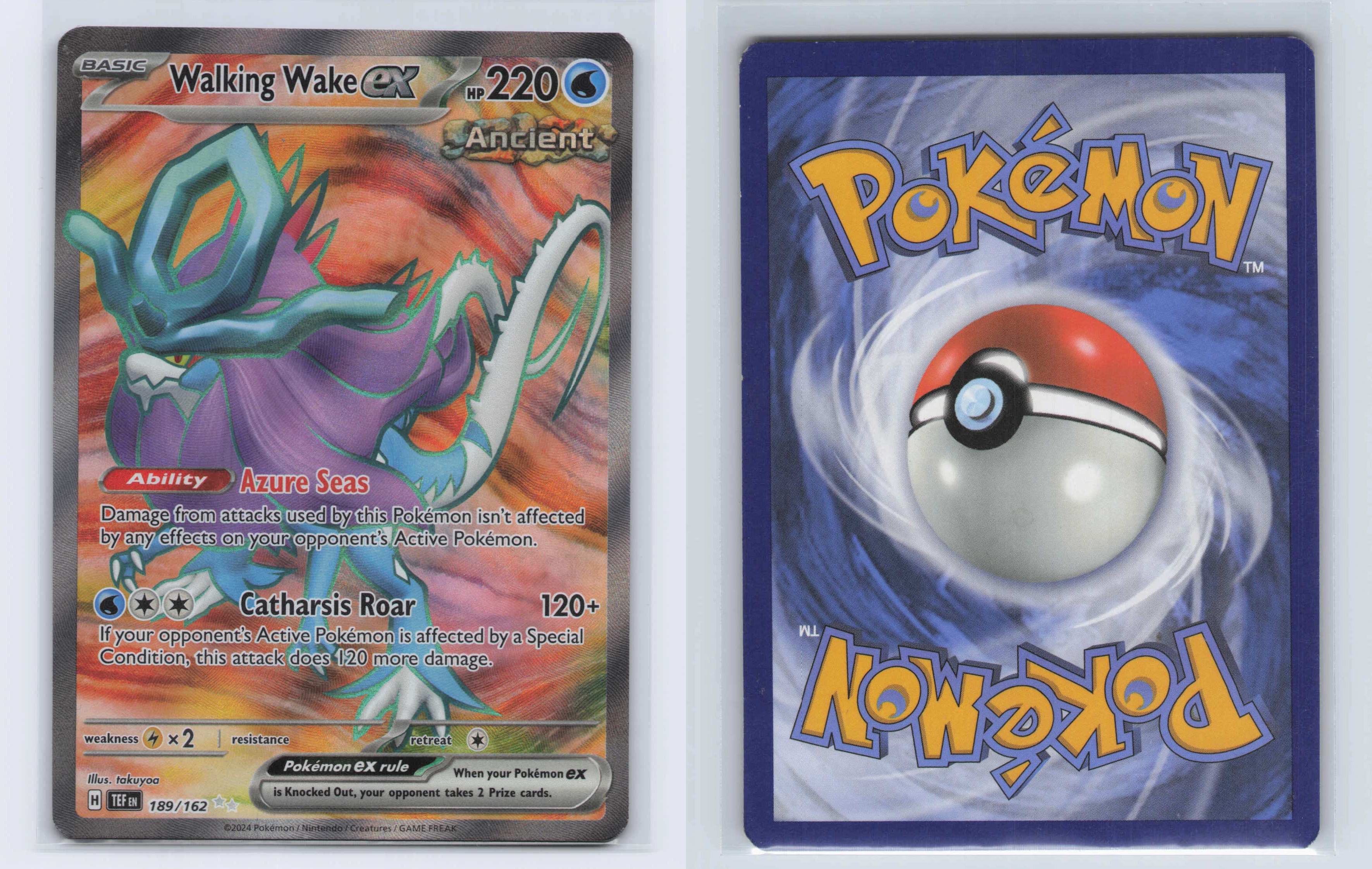 (#189/162) Walking Wake ex [SV05: Temporal Forces]