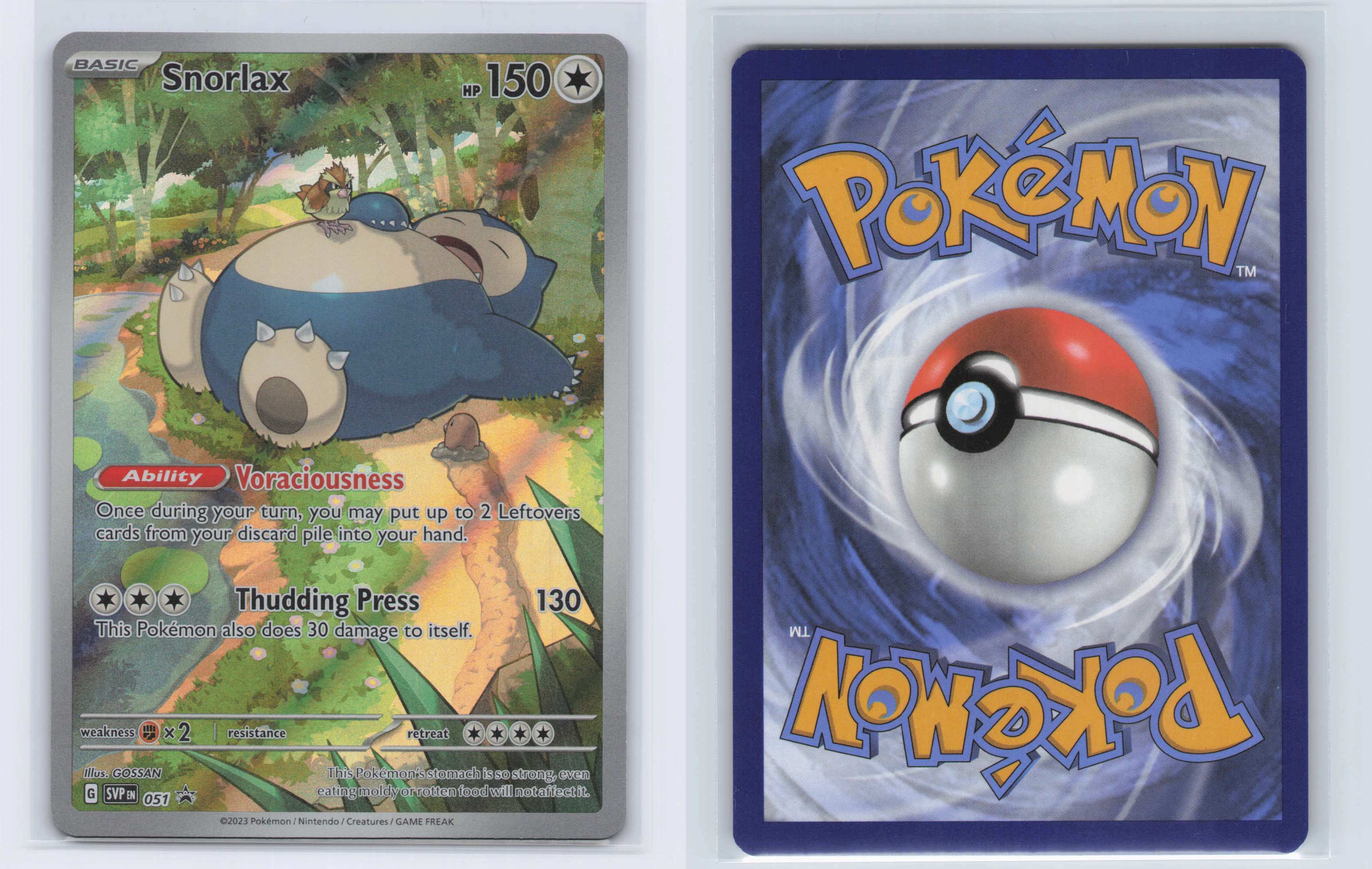 (#51) Snorlax [SV: Scarlet & Violet Promo Cards]