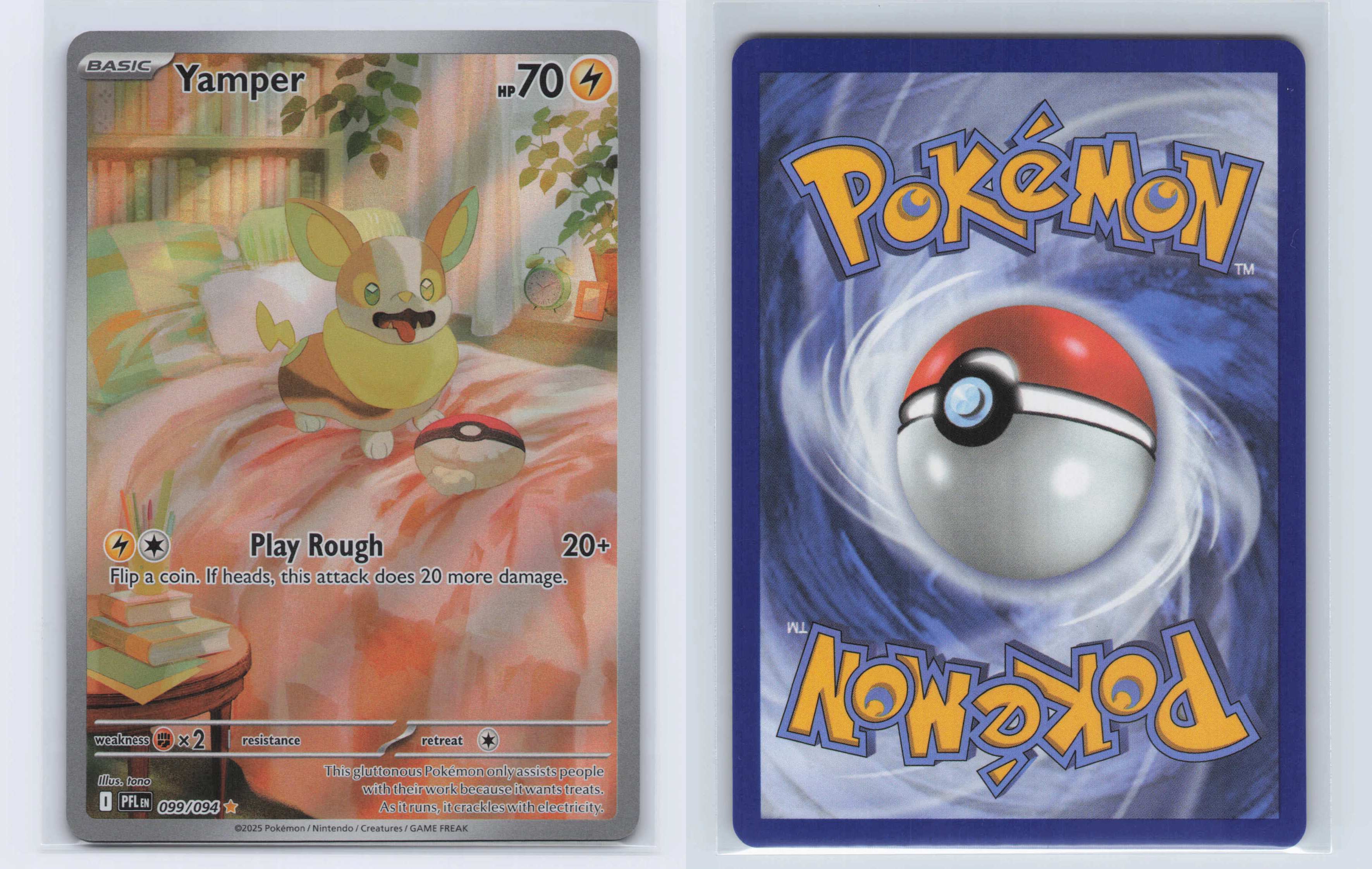 (#099/094) Yamper [ME02: Phantasmal Flames]