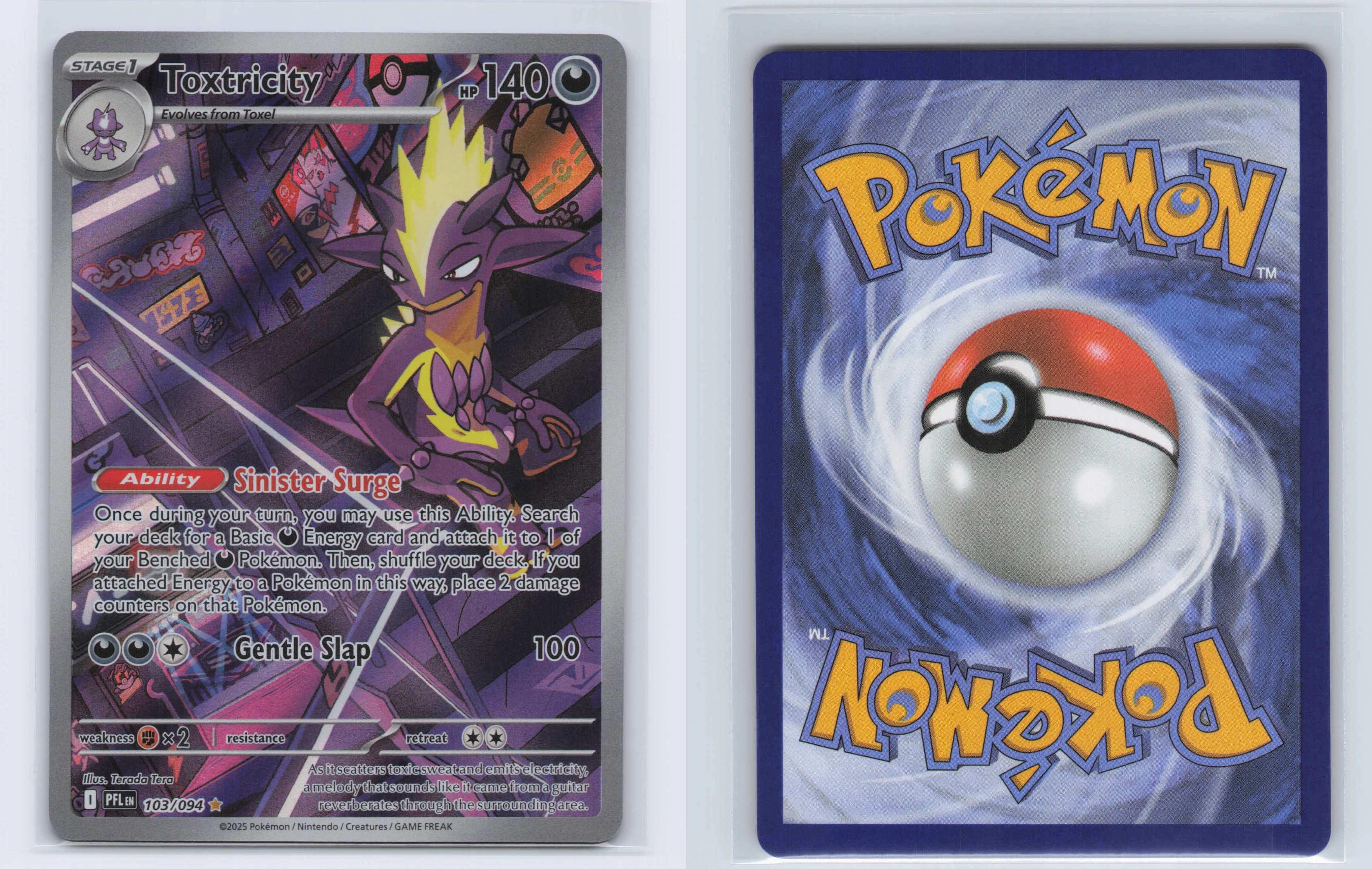 (#103/094) Toxtricity [ME02: Phantasmal Flames]