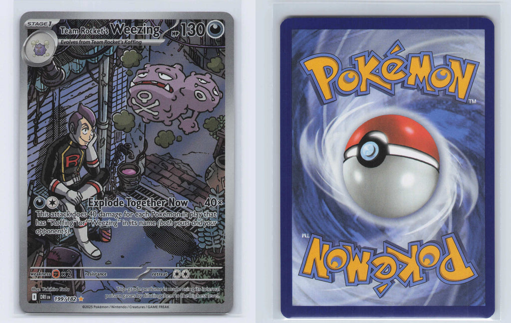 (#199/182) Team Rocket's Weezing [SV10: Destined Rivals]