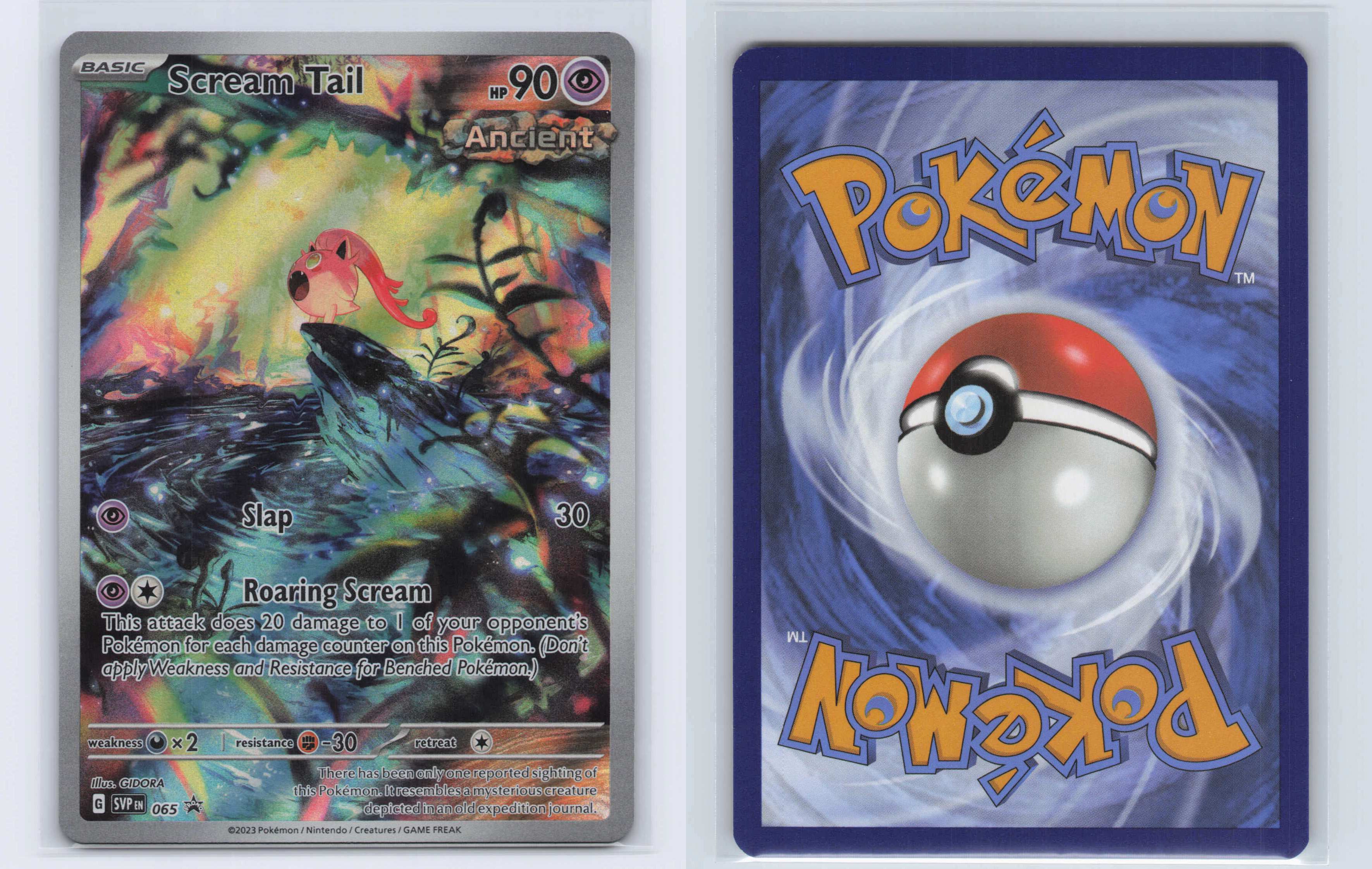 (#65) Scream Tail - [SV: Scarlet & Violet Promo Cards]