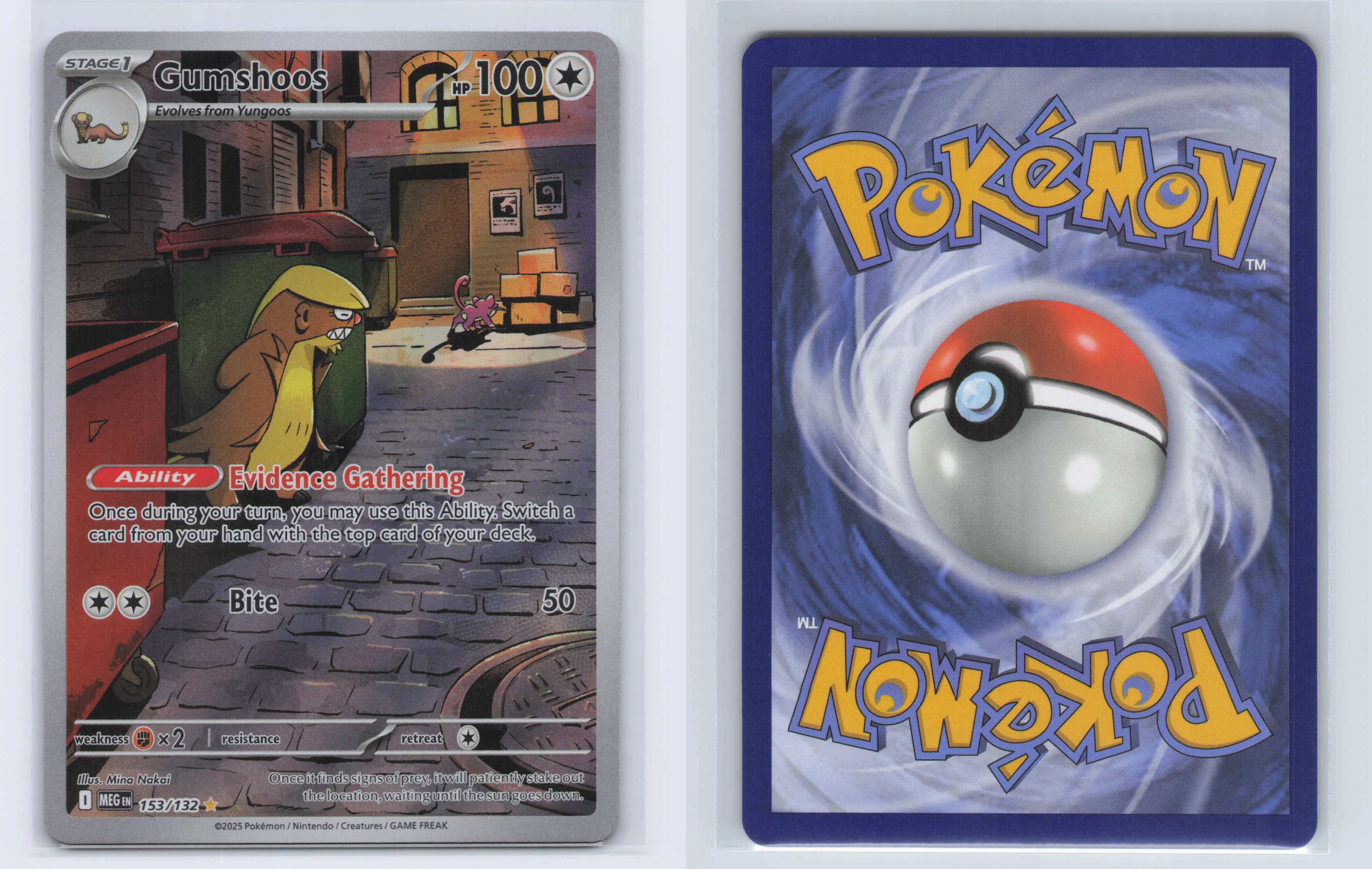 (#153/132) Gumshoos [ME01: Mega Evolution]