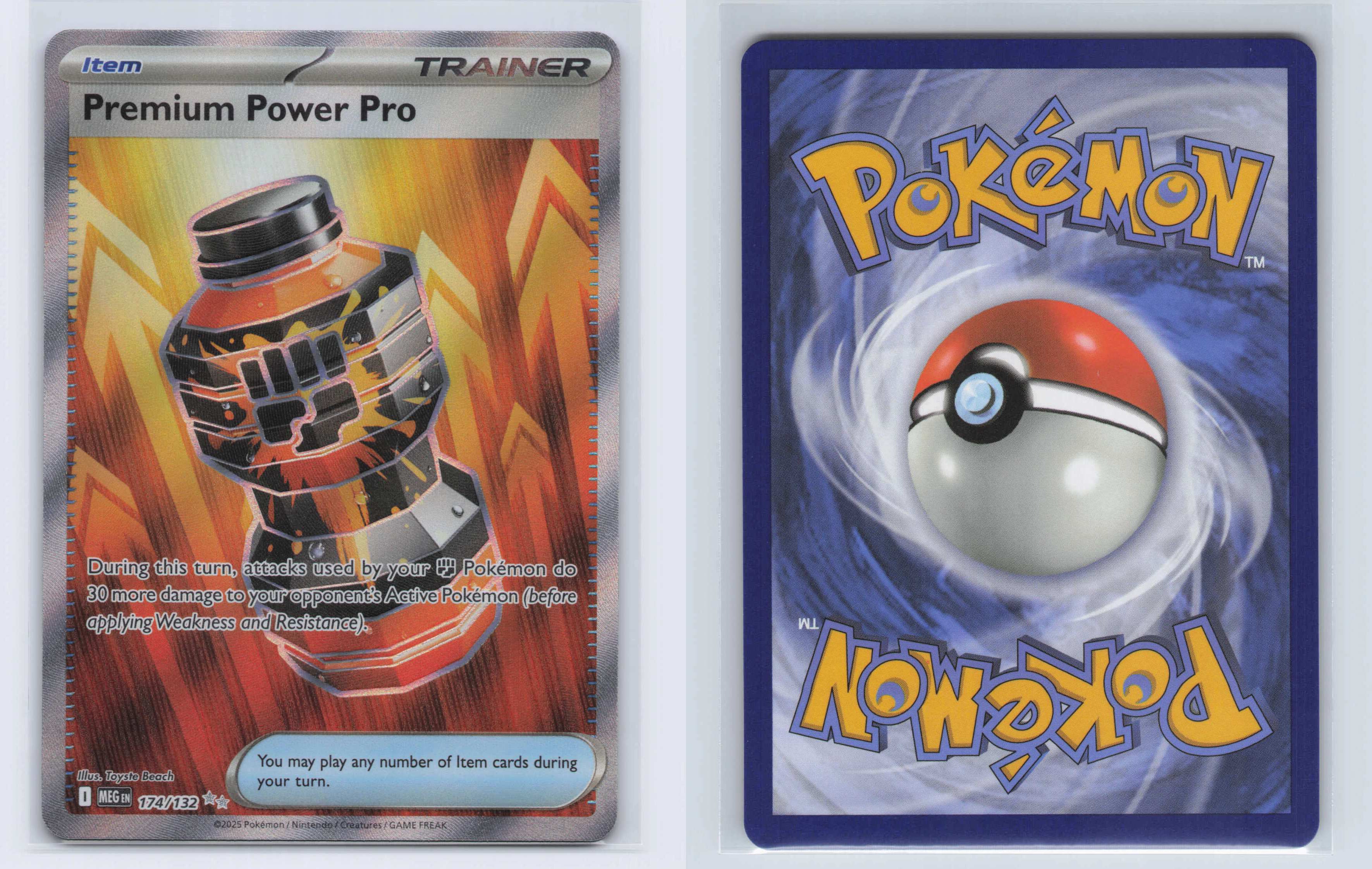 (#174/132) Premium Power Pro [ME01: Mega Evolution]
