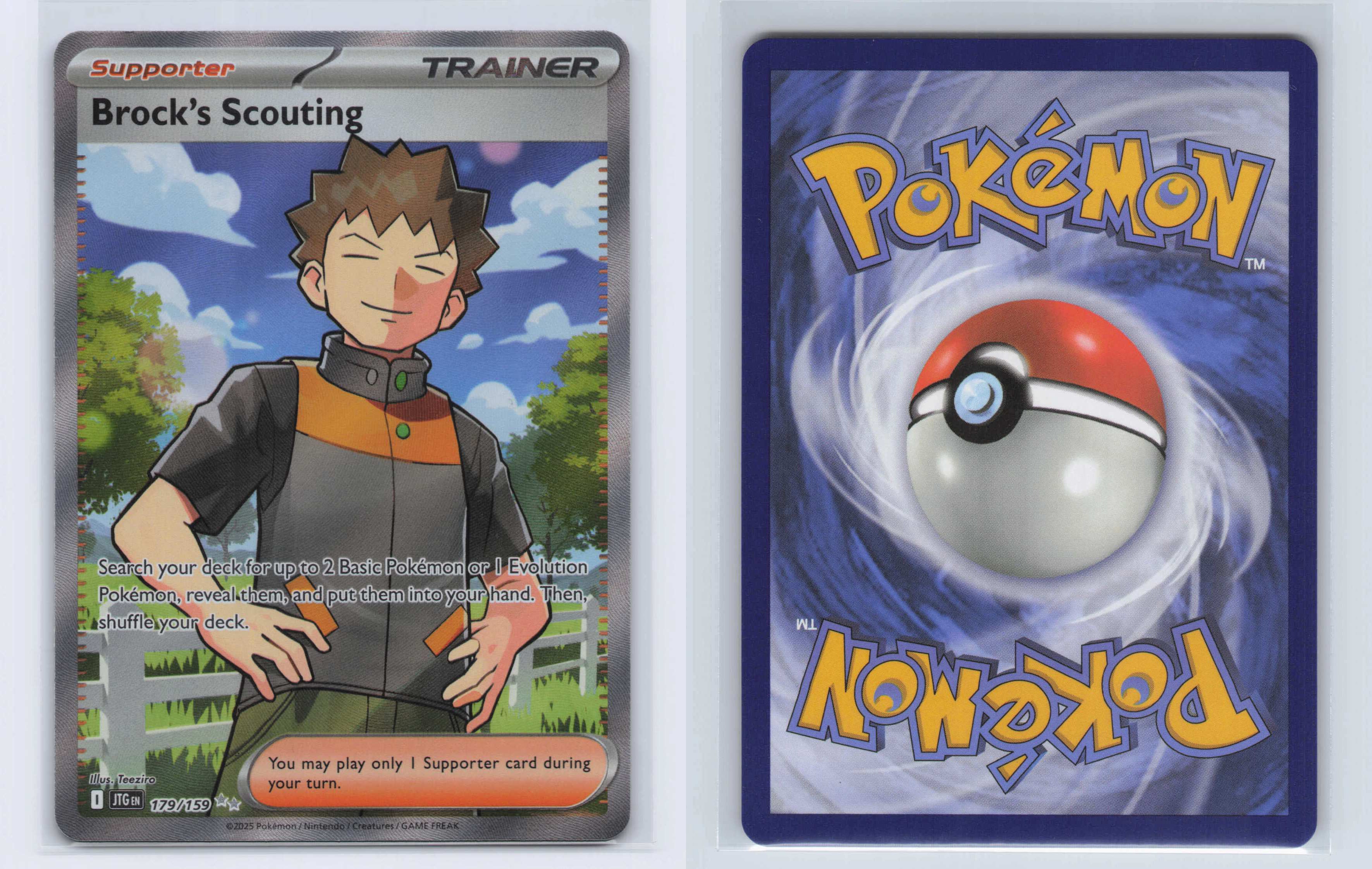 (#179/159) Brock's Scouting [SV09: Journey Together]