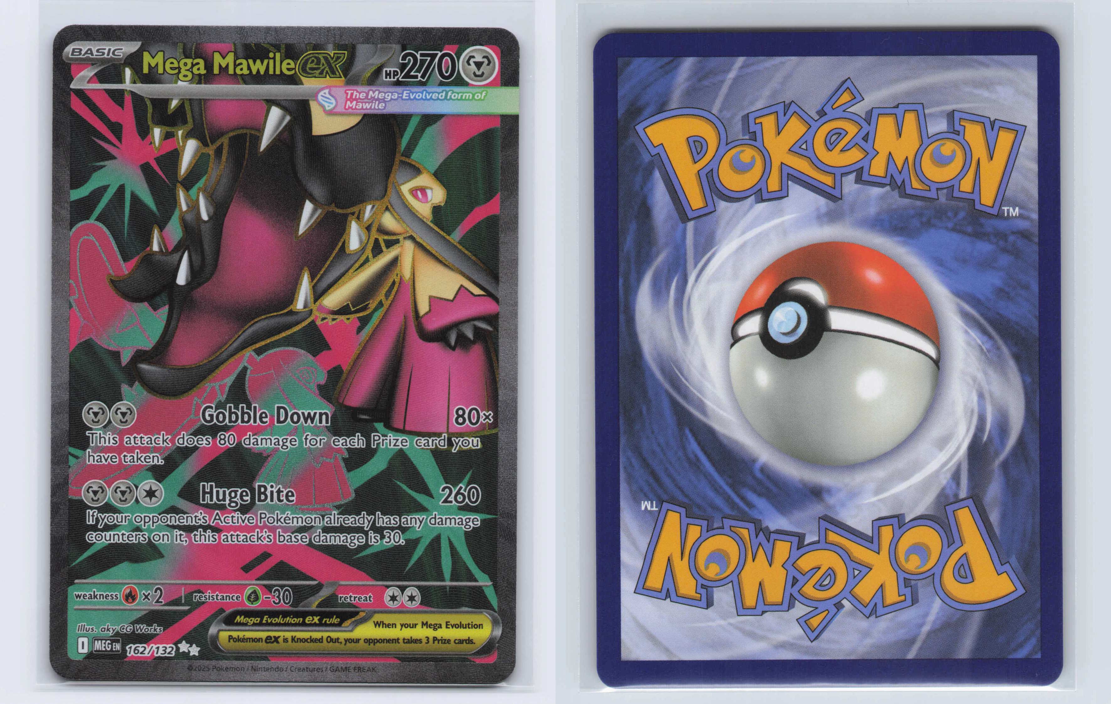 (#162/132) Mega Mawile ex - [ME01: Mega Evolution]